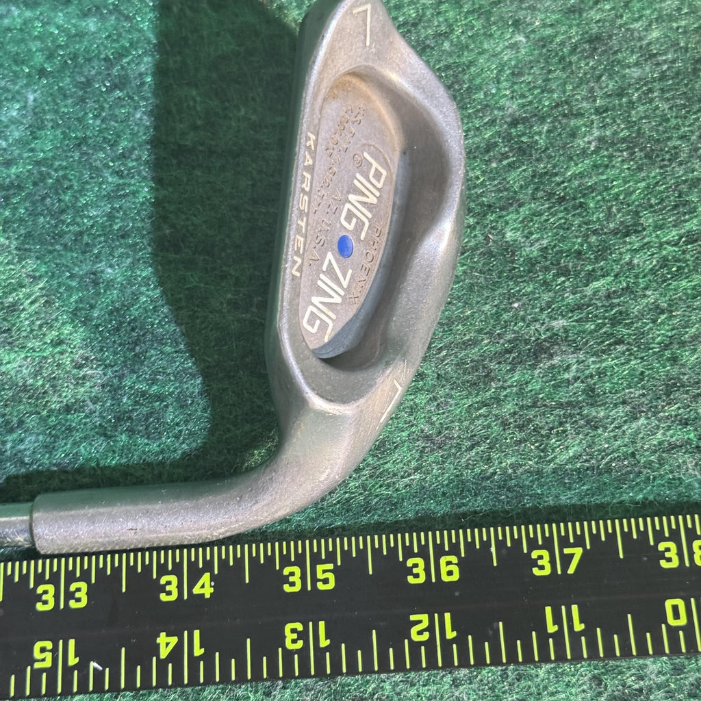 Vintage Ping Zing Wedge Blue Dot Right Handed Mens Steel KT-M Classic Golf Club