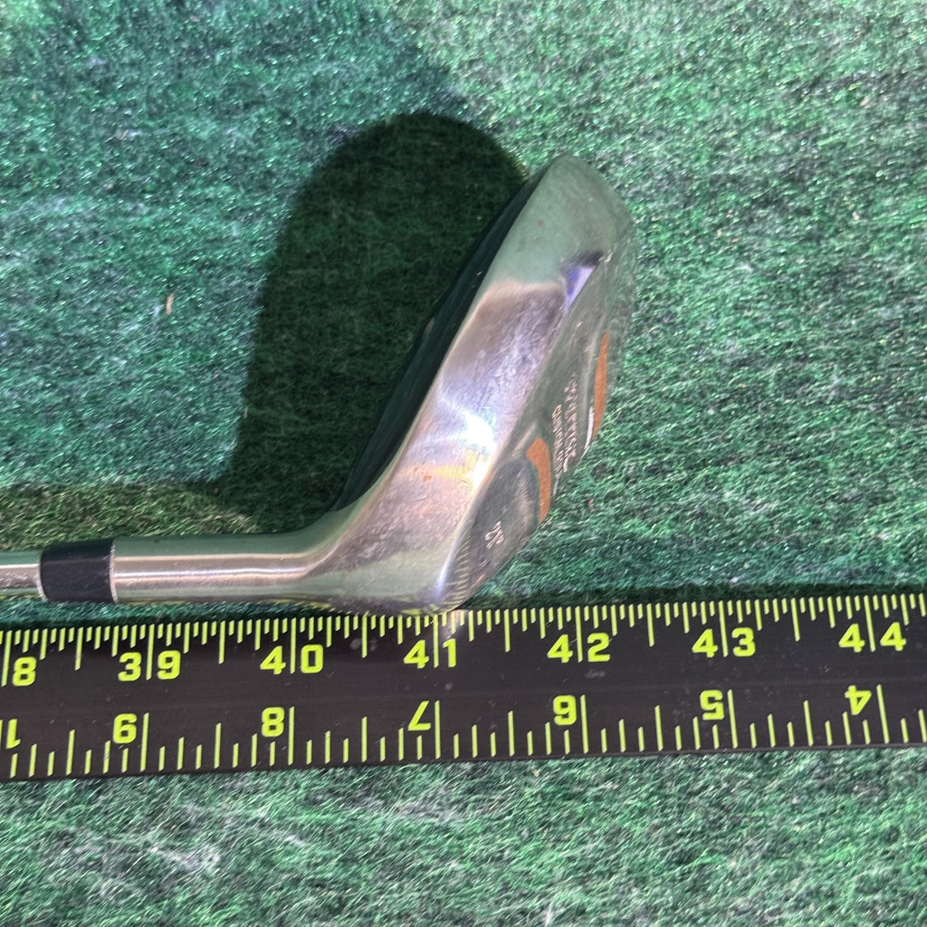 Warrior Custom Golf 21° Hybrid Mens RH Stiff Steel Black Stainless Golf Club