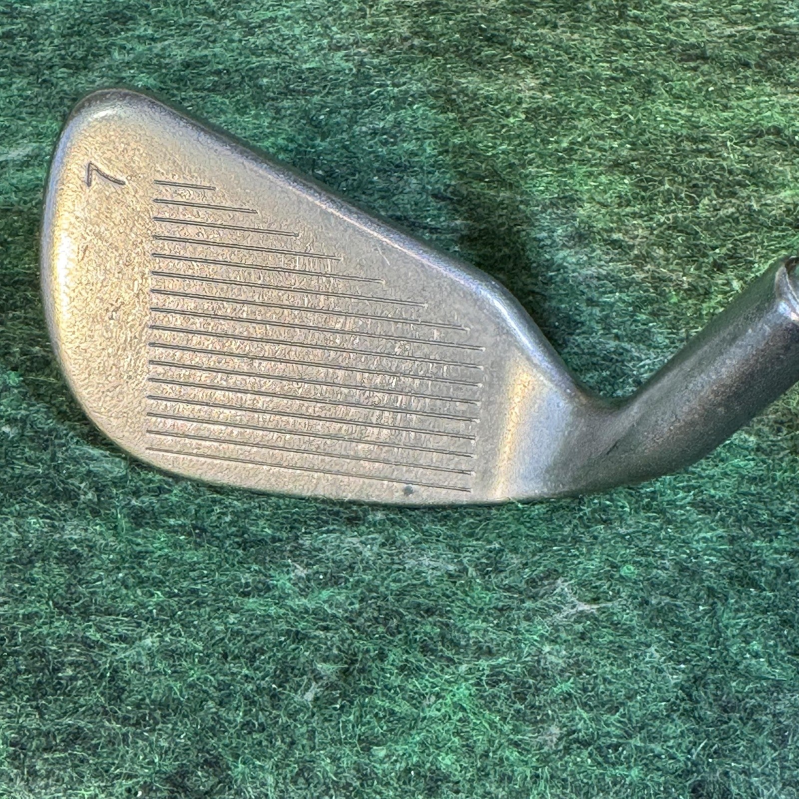 Vintage Ping Eye 2 7 Iron Red Dot Steel Shaft Golf Pride Grip Right Hand