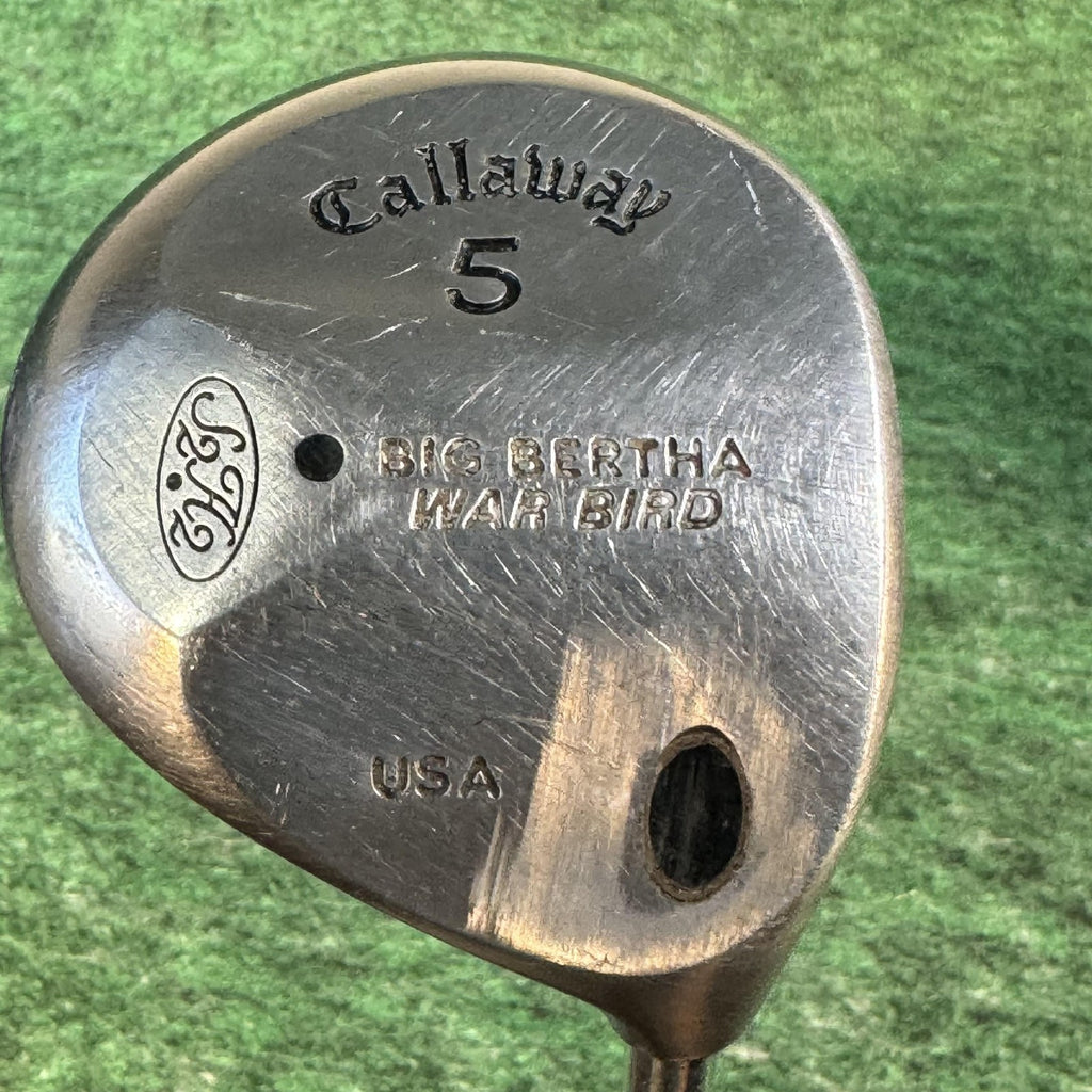 Vintage Callaway Big Bertha War Bird 5 Wood Right Handed S300 Steel Golf Club