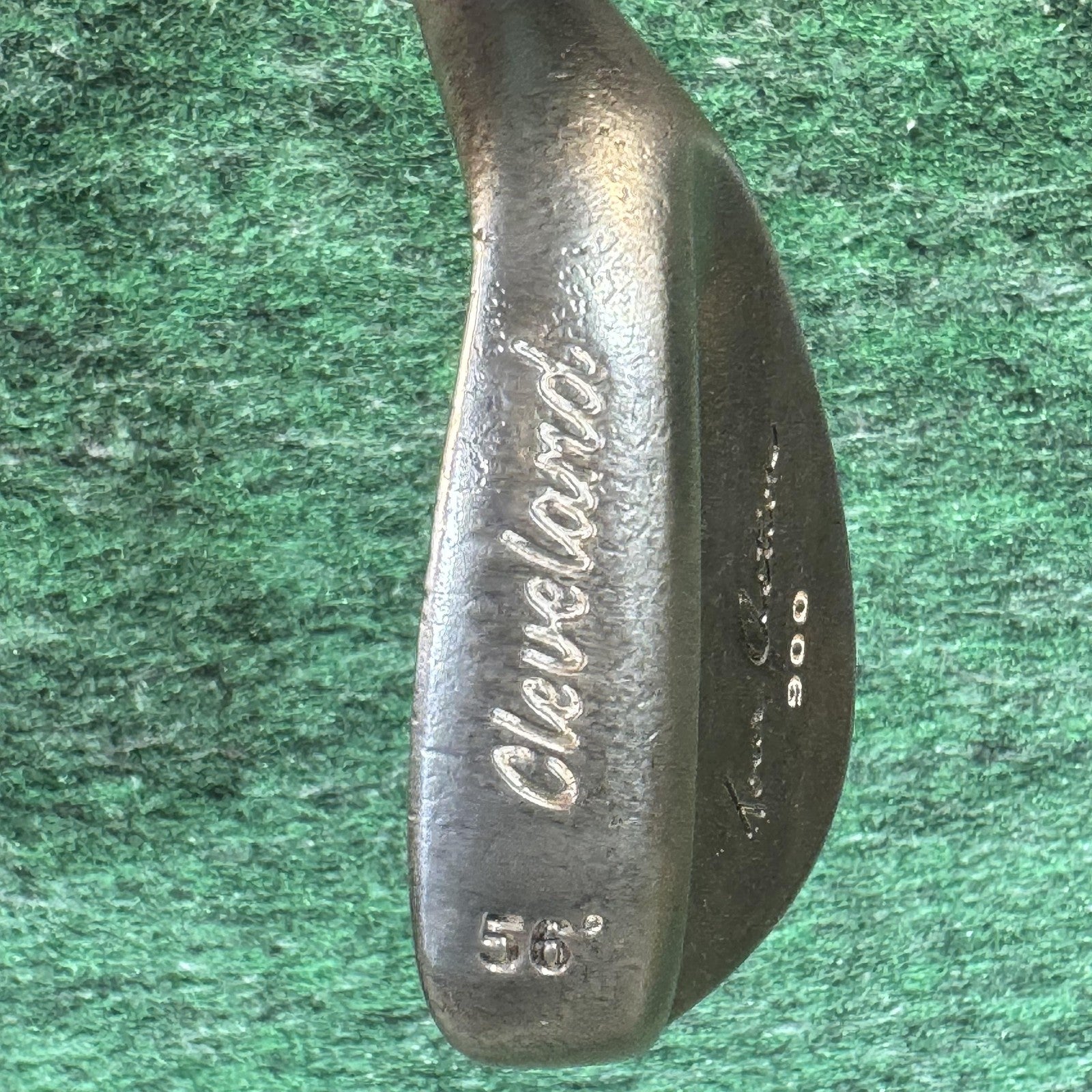 Vintage Cleveland Tom Kite 900 Form Forged 56° Sand Wedge Steel Stiff Mens Tour