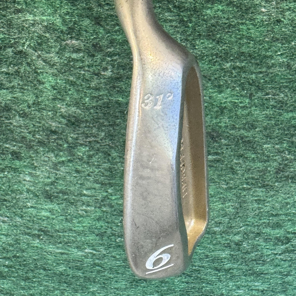 Tour Edge COMP 950 6 Iron 31° Mens RH Ultra Lite Graphite Gold Lift-Off Sole
