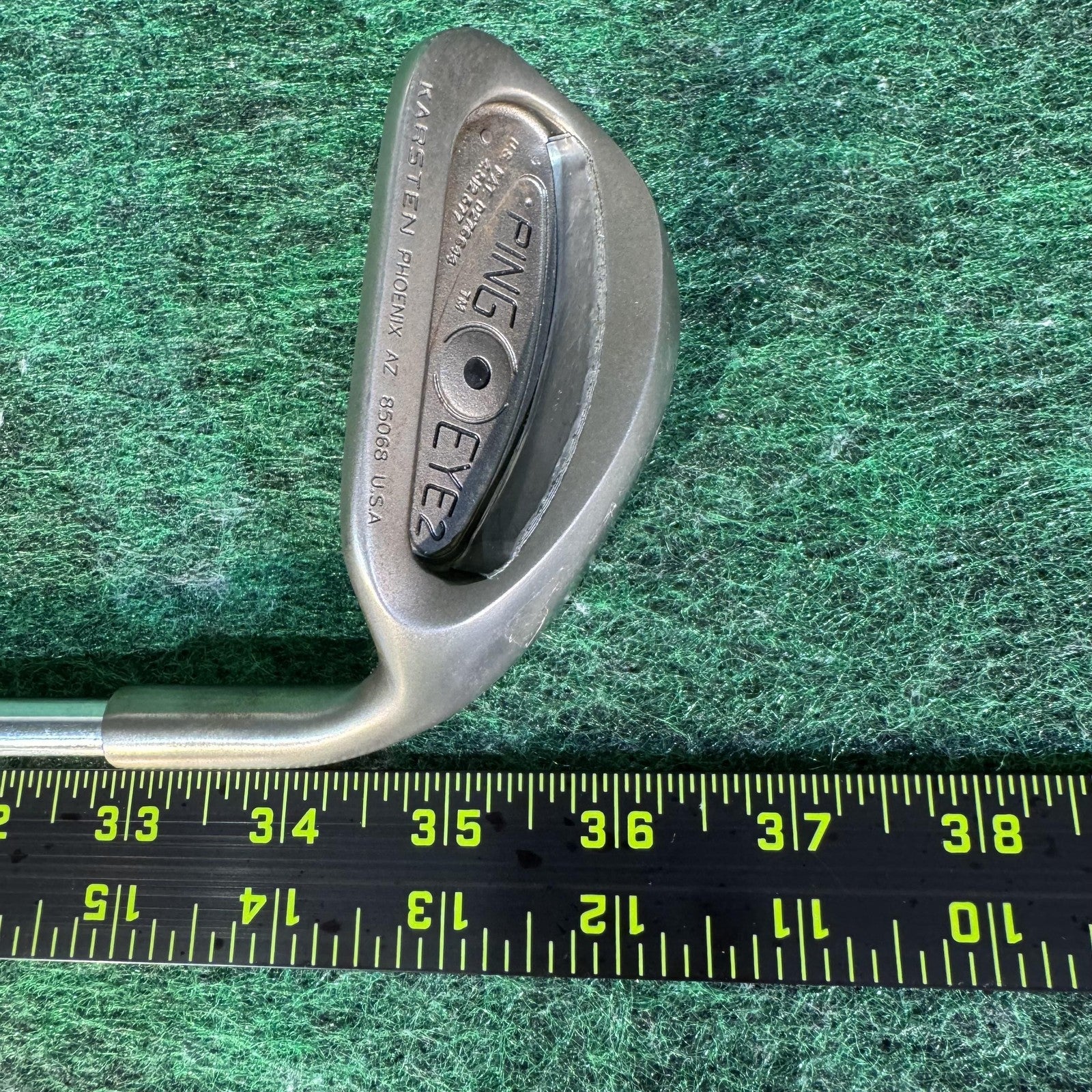 Vintage Ping Eye 2 Sand Wedge Golf Club Karsten Phoenix Right Hand Steel 35.75"