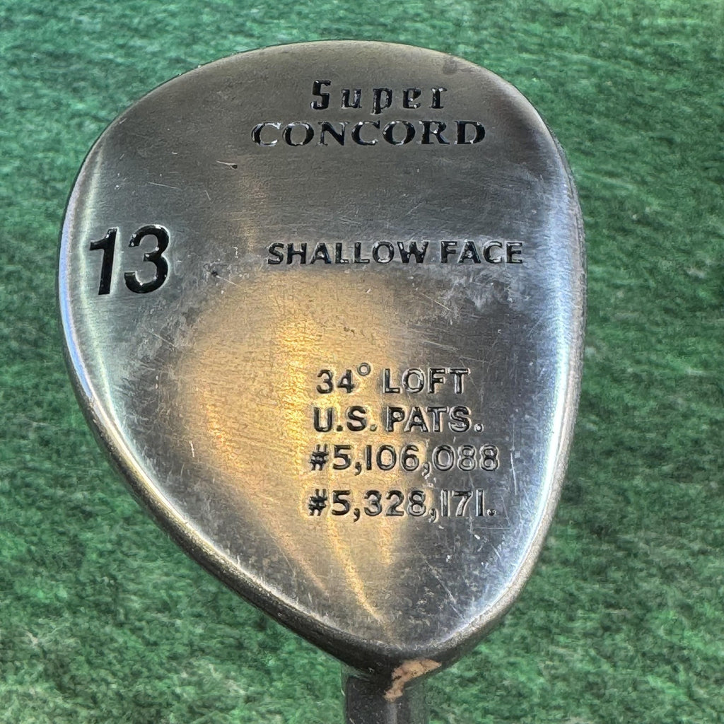 Super Concord Shallow Face 13 Wood 34° Mens RH Harrison Graphite Golf Club