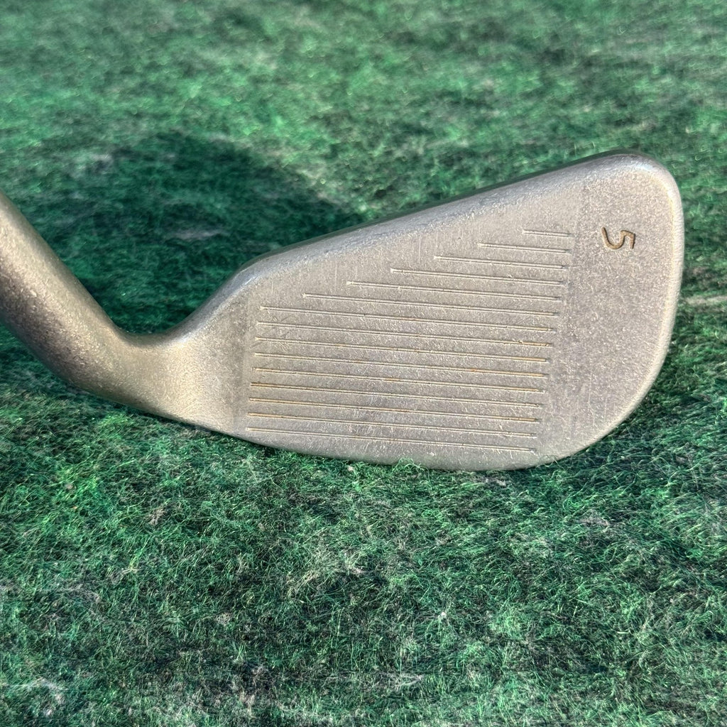 Vintage Ping Eye 2 Red Dot Iron Set 3-PW Mens LH KT-Shaft Steel USA 1° Flat Lie