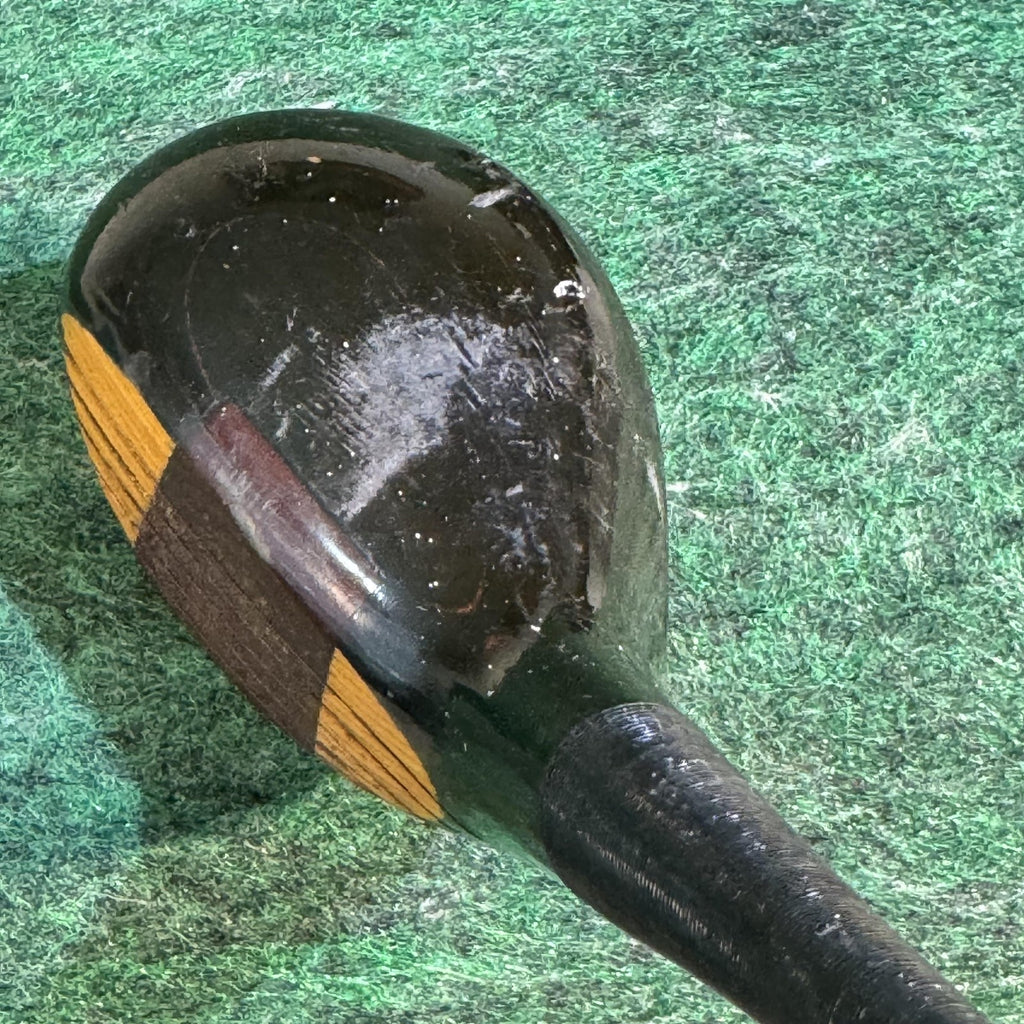 Vintage Cobra Baffler 5 Wood Utility Club Steel Shaft Persimmon Laminate Hybrid