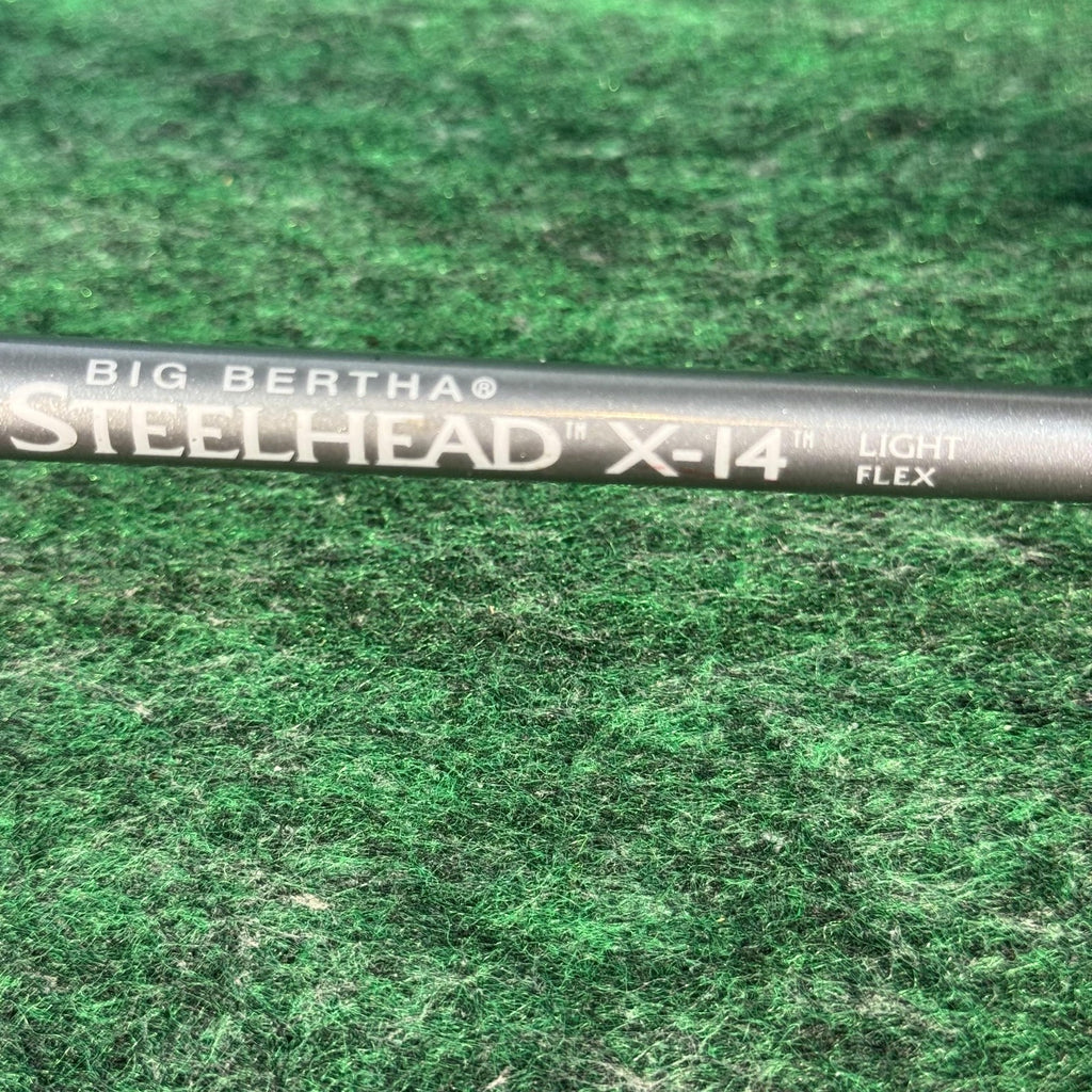Vintage Callaway Big Bertha Steelhead X-14 6 Iron Golf Club Light Flex Graphite
