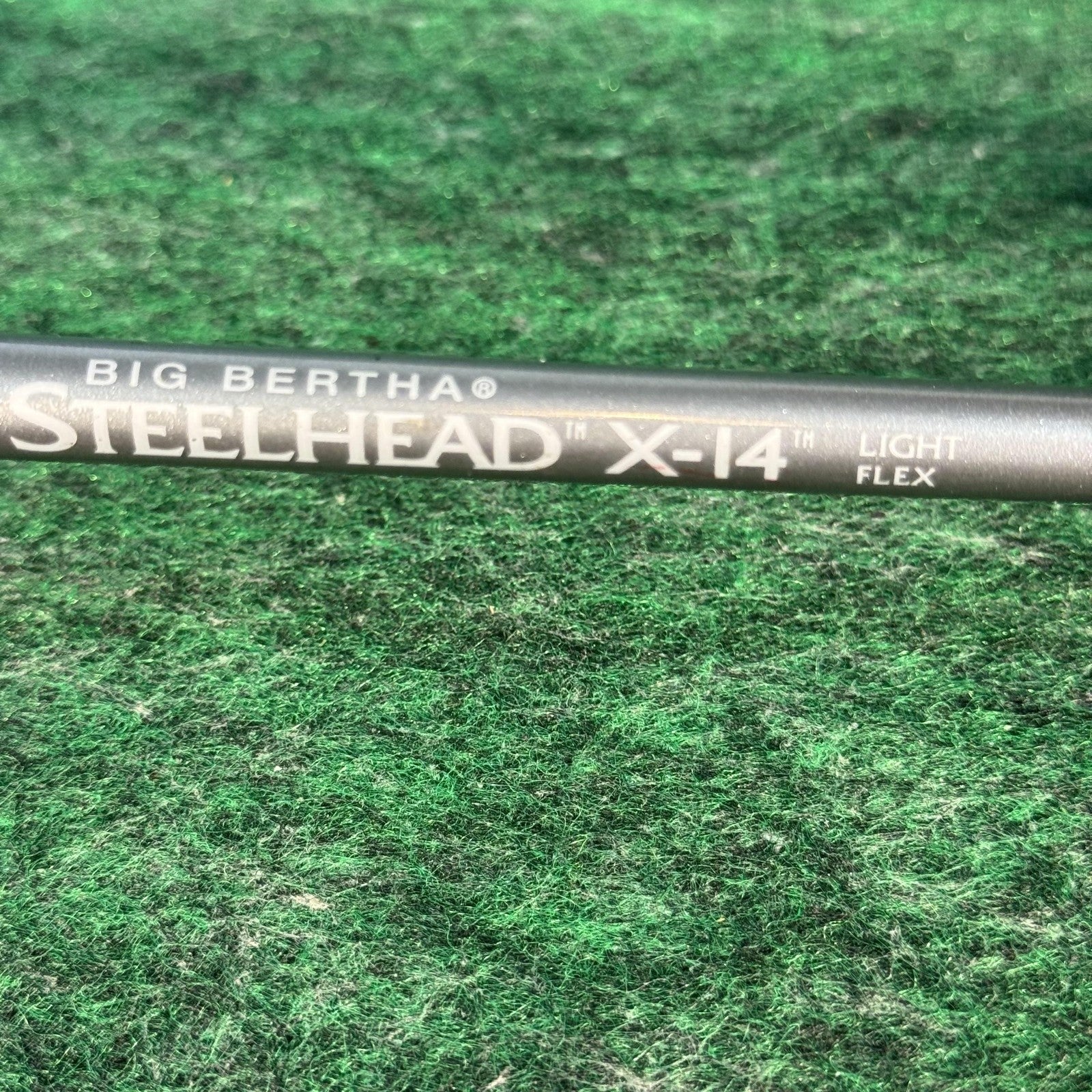 Vintage Callaway Big Bertha Steelhead X-14 6 Iron Golf Club Light Flex Graphite