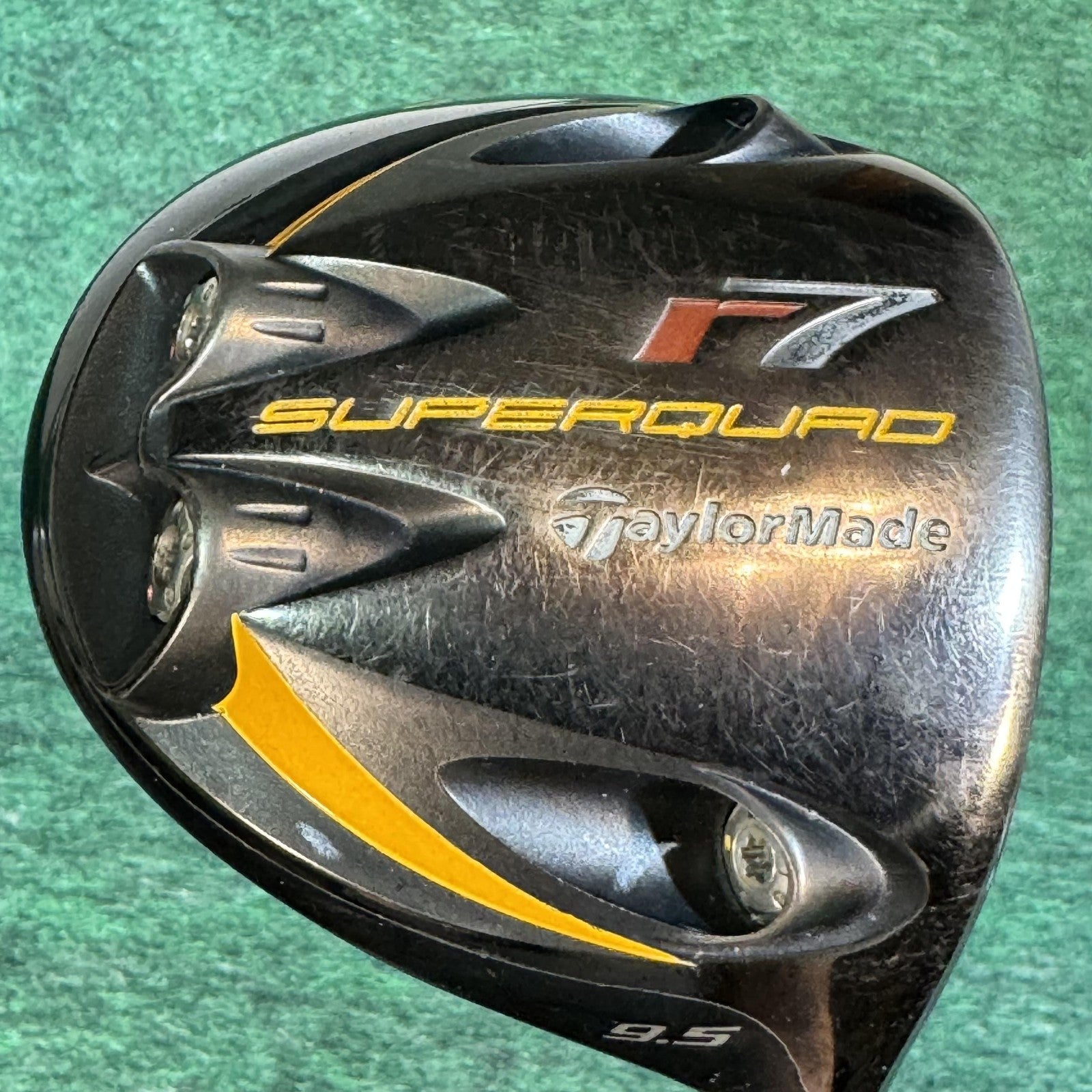 TaylorMade R7 SuperQuad Driver 9.5* 460 MWT Reax 65 S Flex Graphite Golf Club