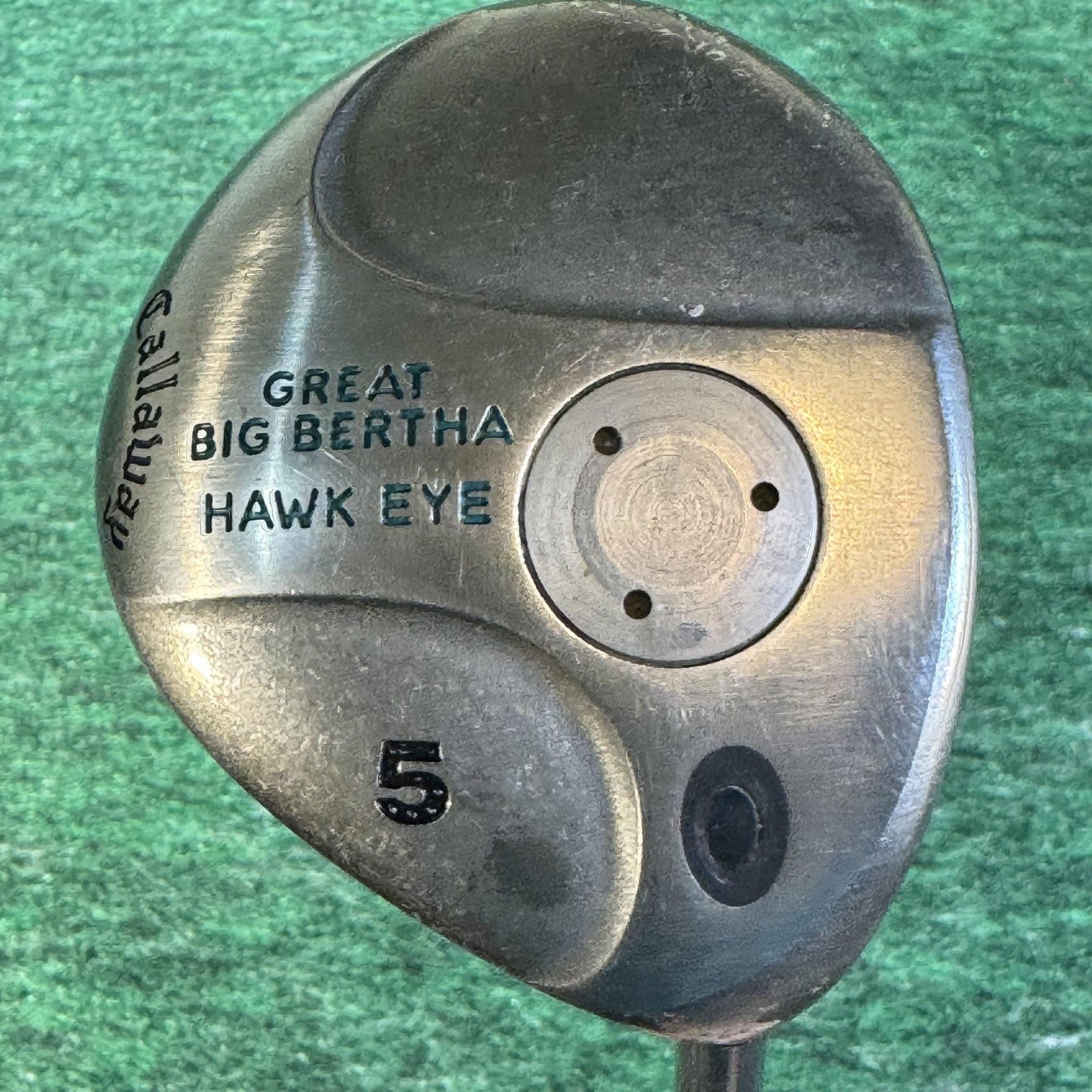 Vintage Callaway Great Big Bertha Hawk Eye 5 Wood 43" Regular Flex Golf Club