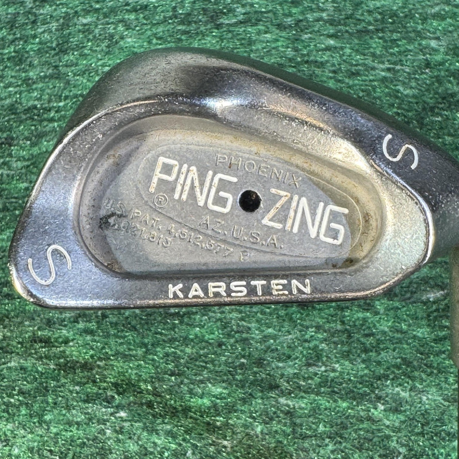 Vintage Ping Zing Sand Wedge Golf Club Karsten 101 Aldila Shaft Right Hand USA