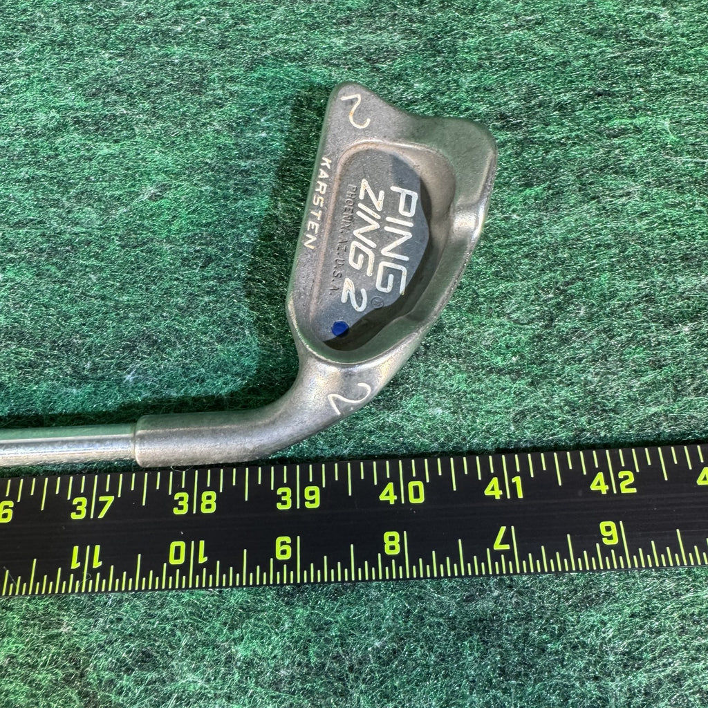 Vintage PING Zing 2 Karsten 2 Iron Golf Club JZ Steel Shaft USA Blue Dot RH