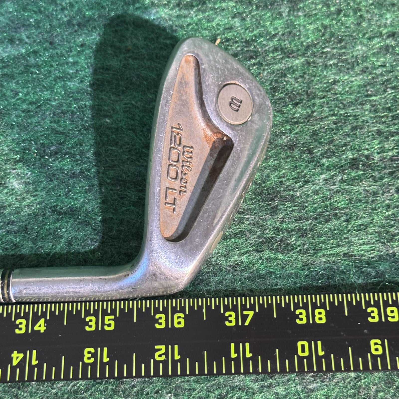 Vintage Wilson 1200 LT 6 Iron Mens RH R Flex Stainless Steel Silver Golf Club