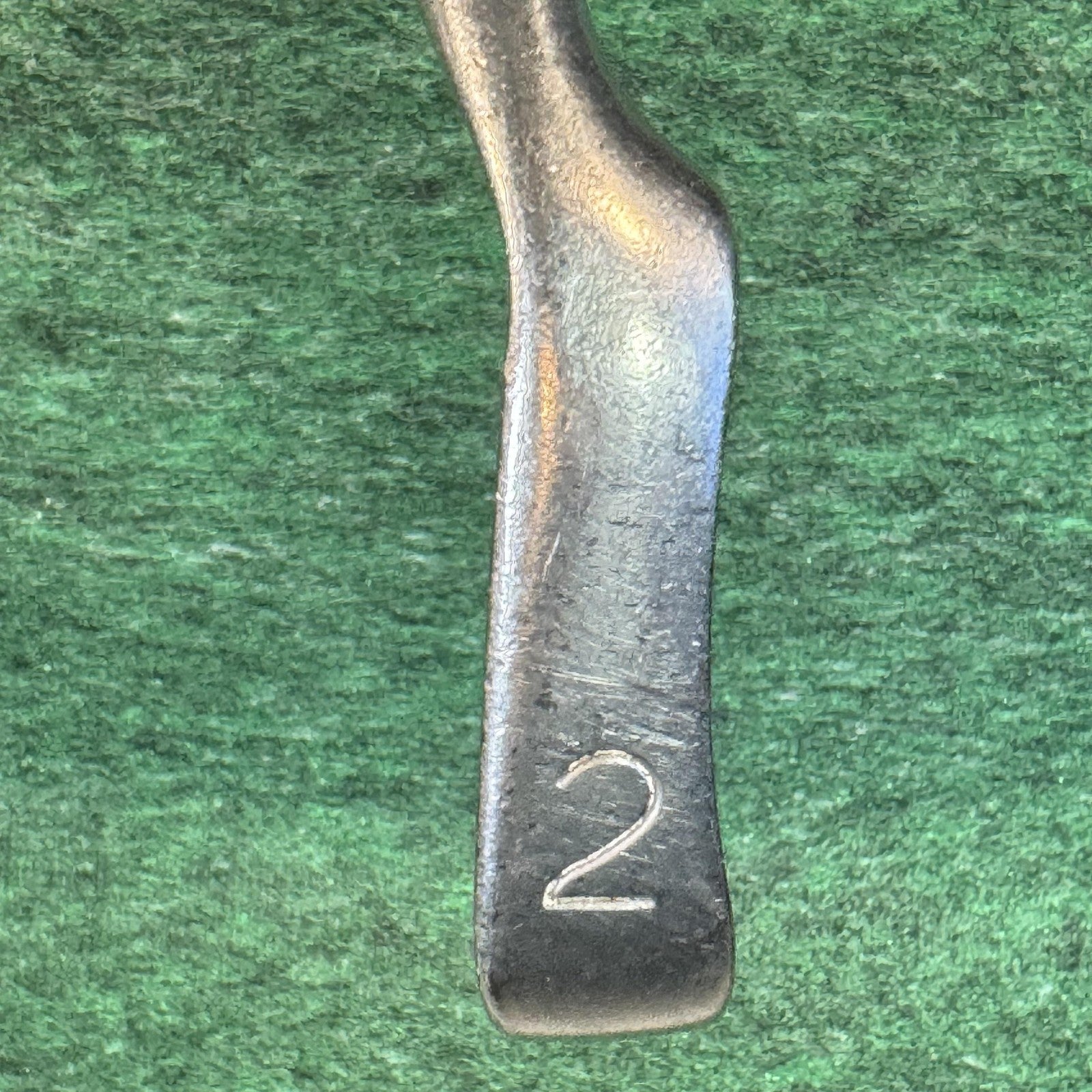 Vintage Ping Eye 2 Karsten 2 Iron Blue Dot Steel Shaft Mens Golf Club USA