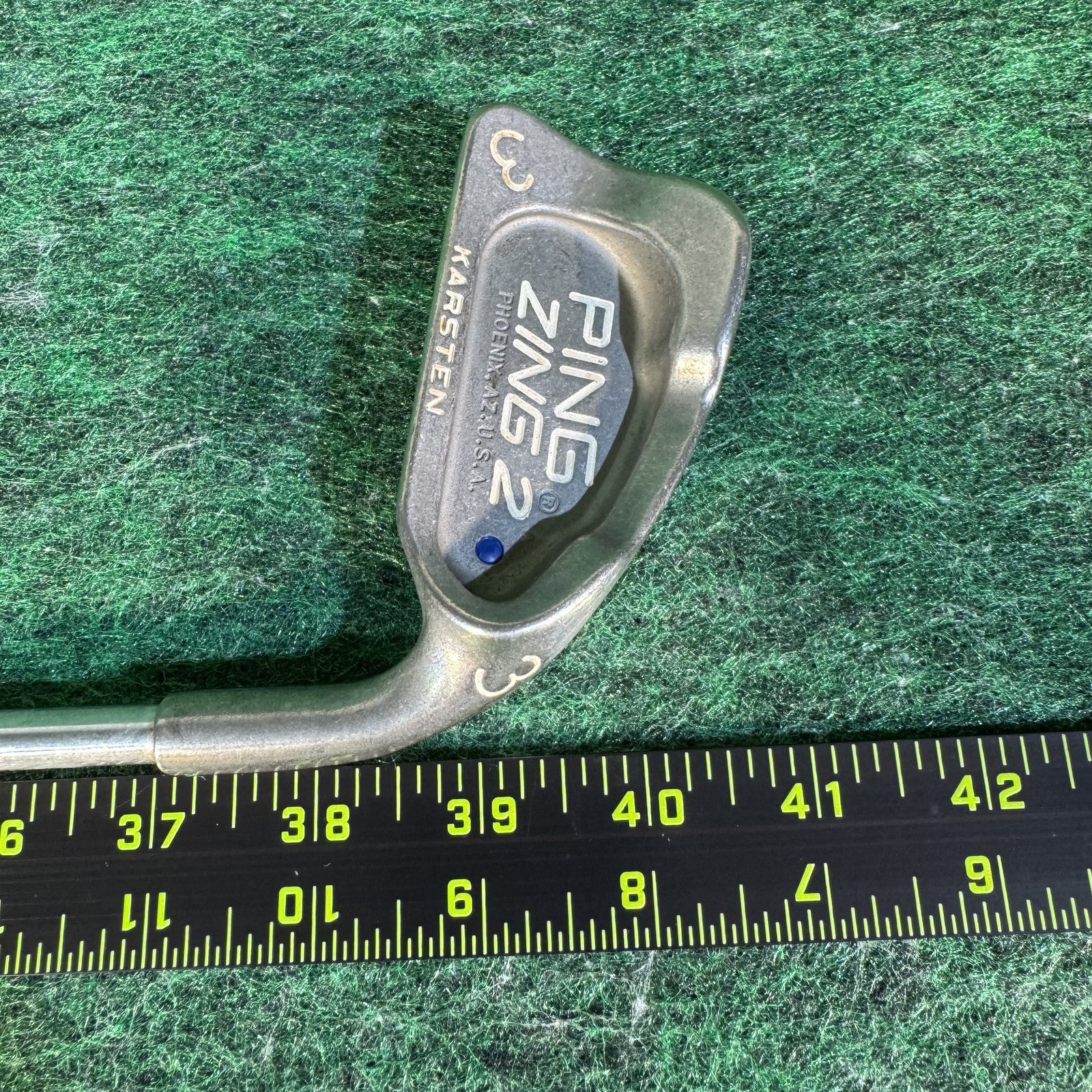 Vintage Ping Zing 2 Karsten 3 Iron Golf Club Steel Shaft Right Handed USA
