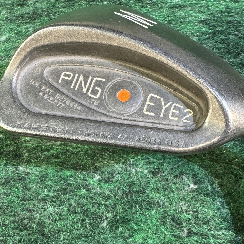Vintage Ping Eye 2 Iron Set 3-SW ZZ Lite Steel Mens Right Hand USA Karsten Golf