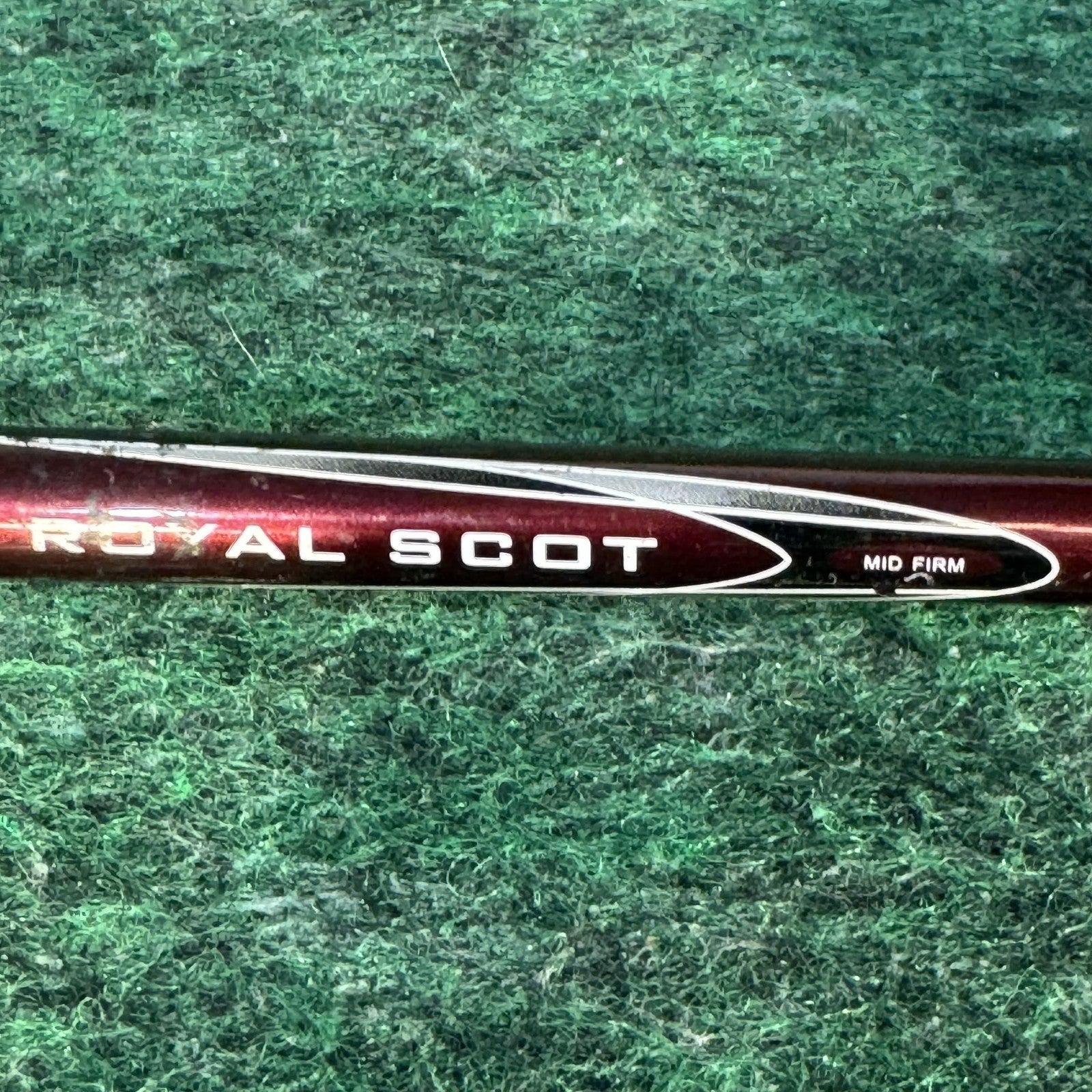 Tommy Armour Royal Scot Undercut 9 Iron Mens RH Stiff Graphite Silver Golf Club
