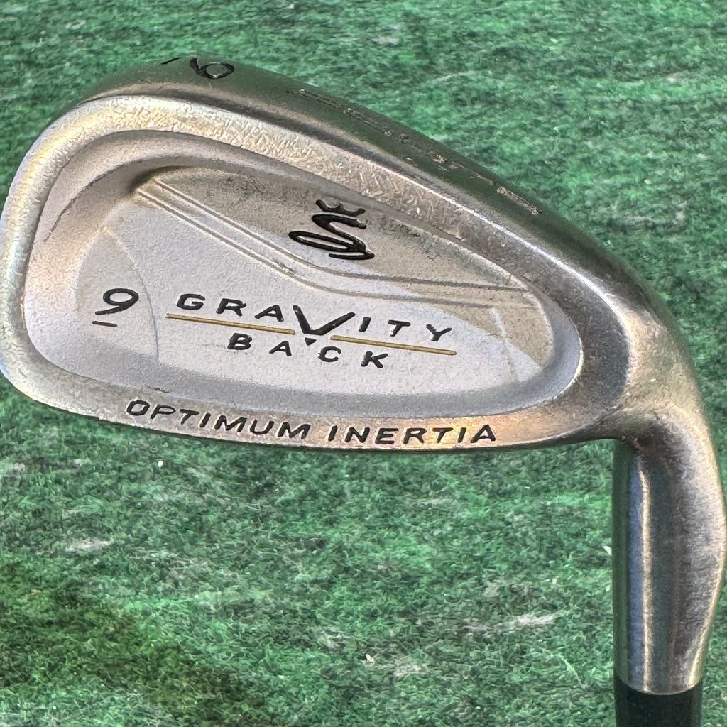 Vintage Cobra Gravity Back Optimum Inertia Irons 3-9 + 56° Sand Wedge Graphite