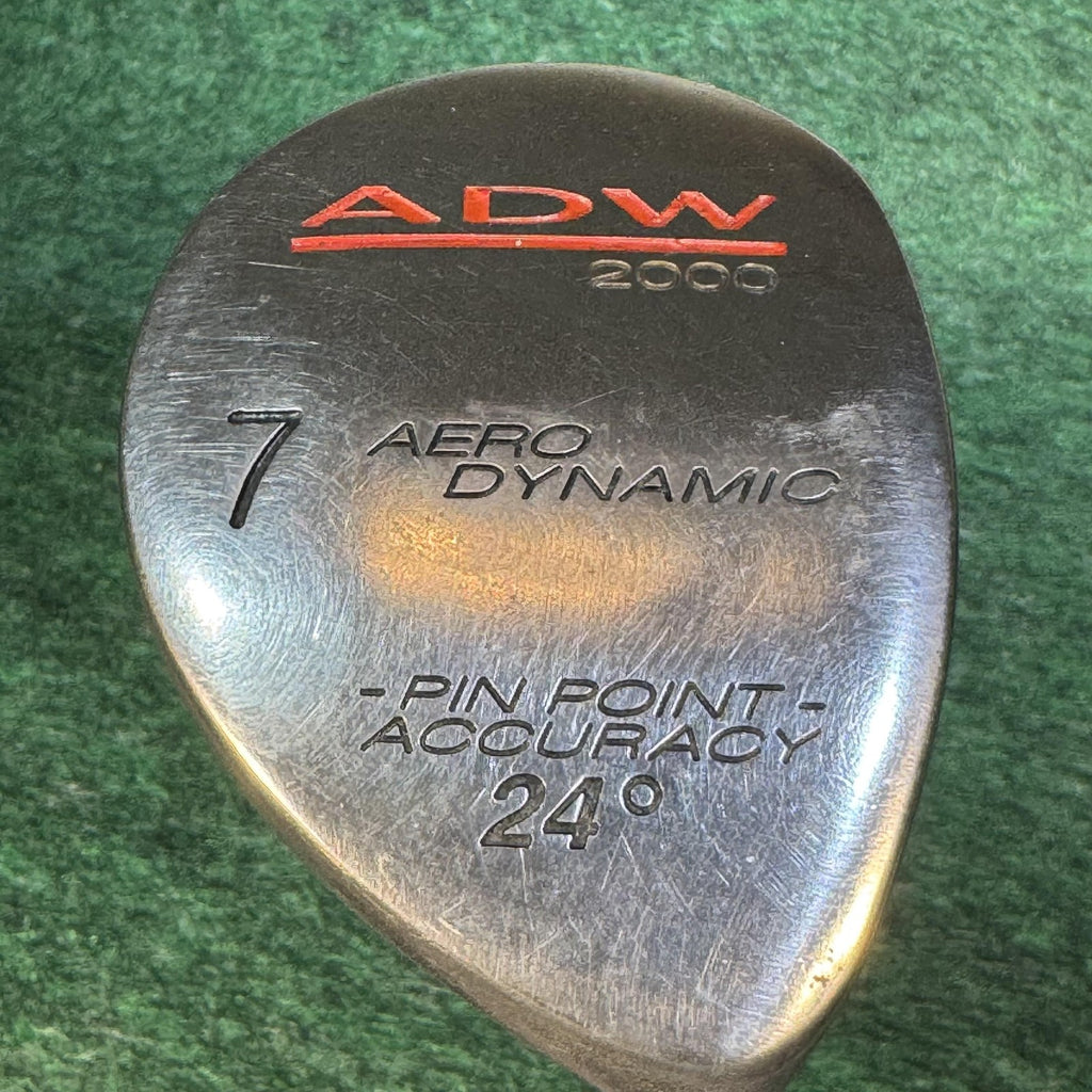 Paragon ADW 2000 Aero 7 Wood 24° Mens RH Graphite Silver USA Fairway Golf Club