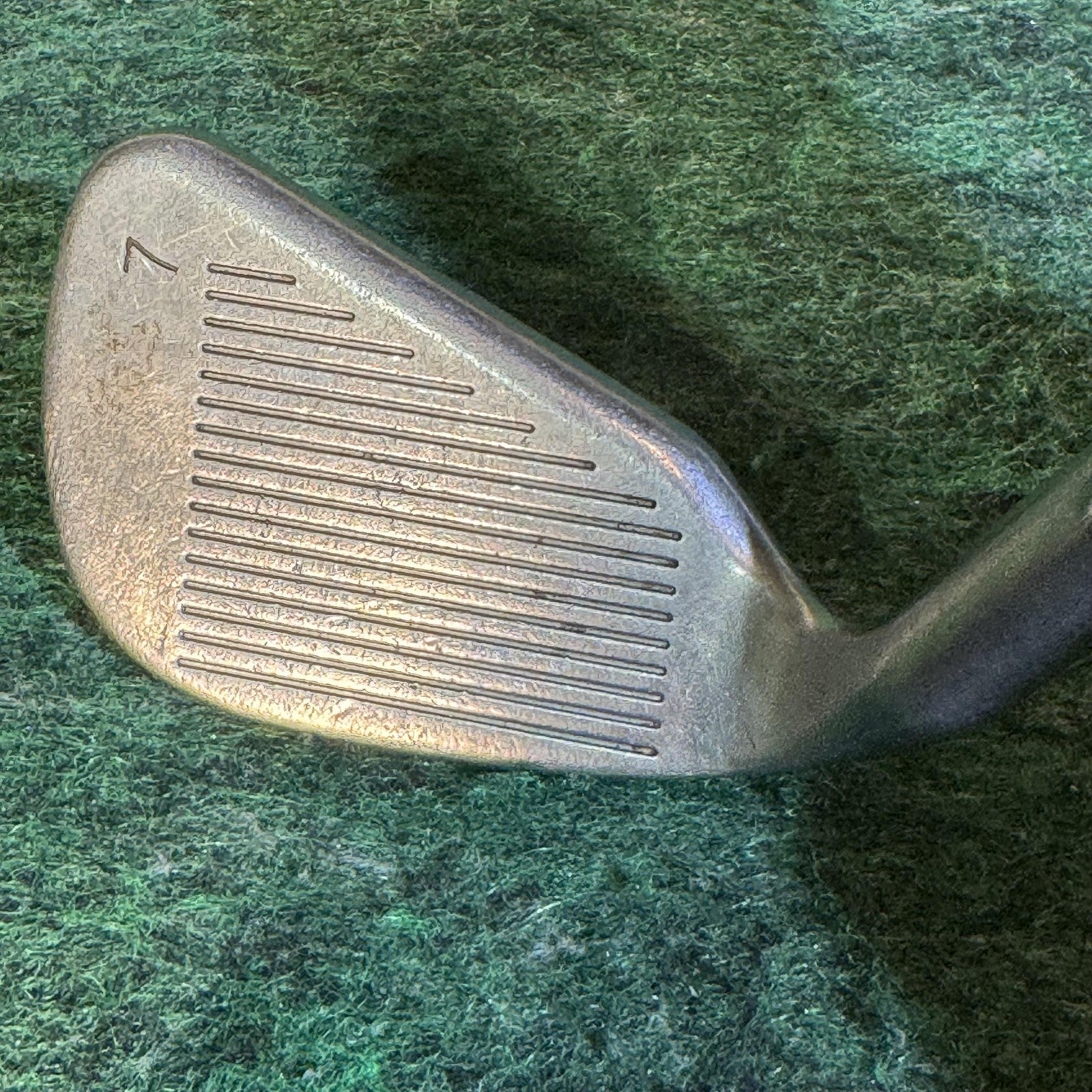 Vintage Ping Eye 2 Iron Set 2-9 W S Mens RH Red Dot ZZ Lite Steel Stiff USA