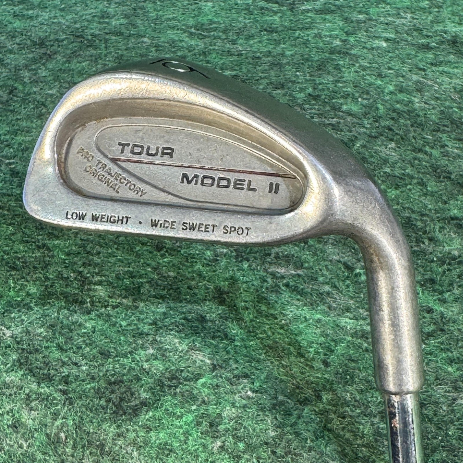 Tour Model II 6 Iron Mens RH Regular Steel Shaft Stainless Silver Golf Club