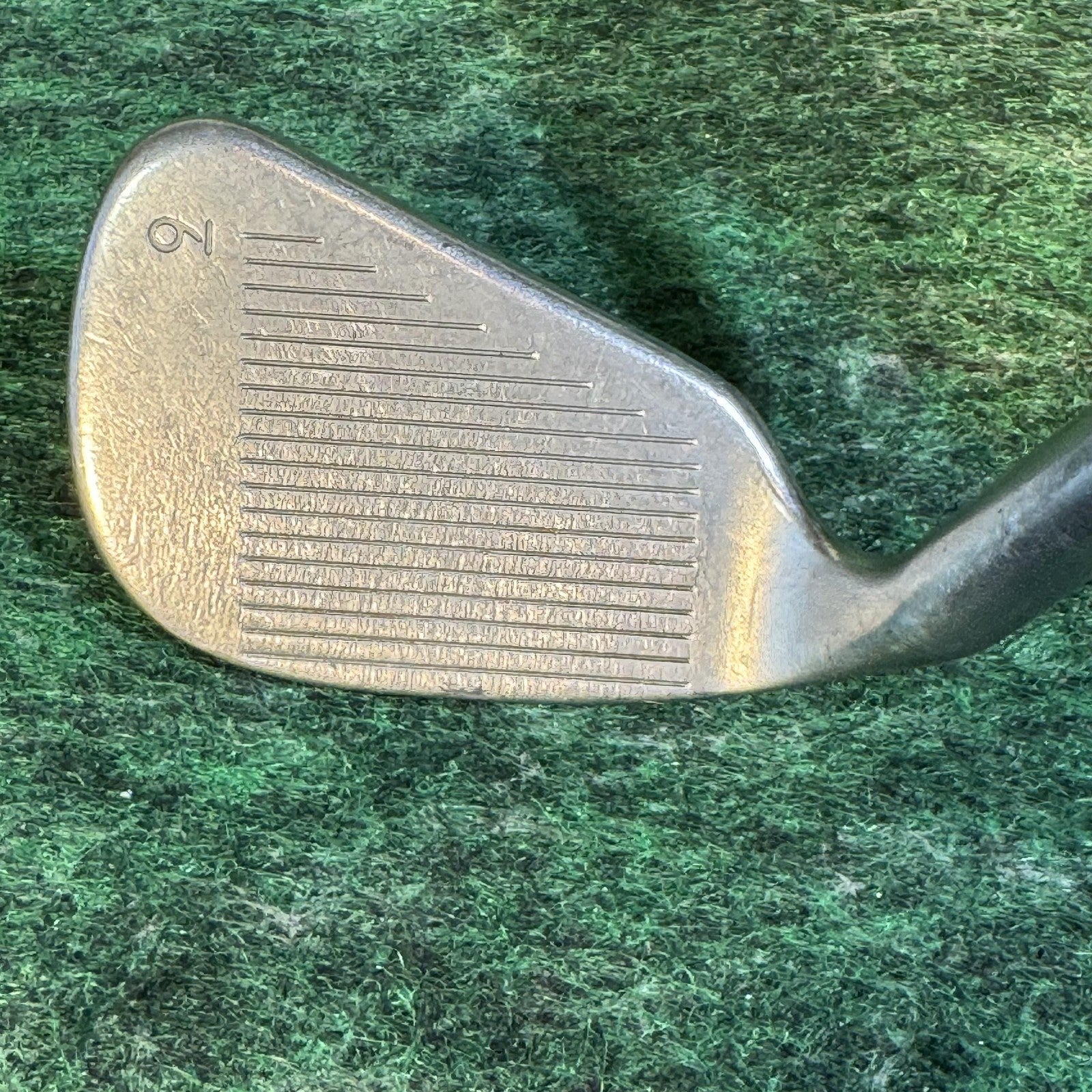 Vintage Ping Eye 2 Green Dot Iron Set 5-W Mens Right Hand KT-M Steel Clubs