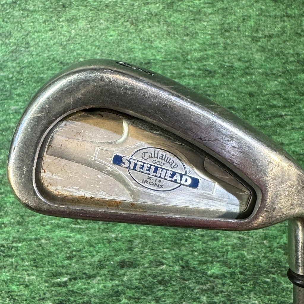 Callaway Big Bertha Steelhead X-14 3 Iron RH Firm Flex Steel Shaft