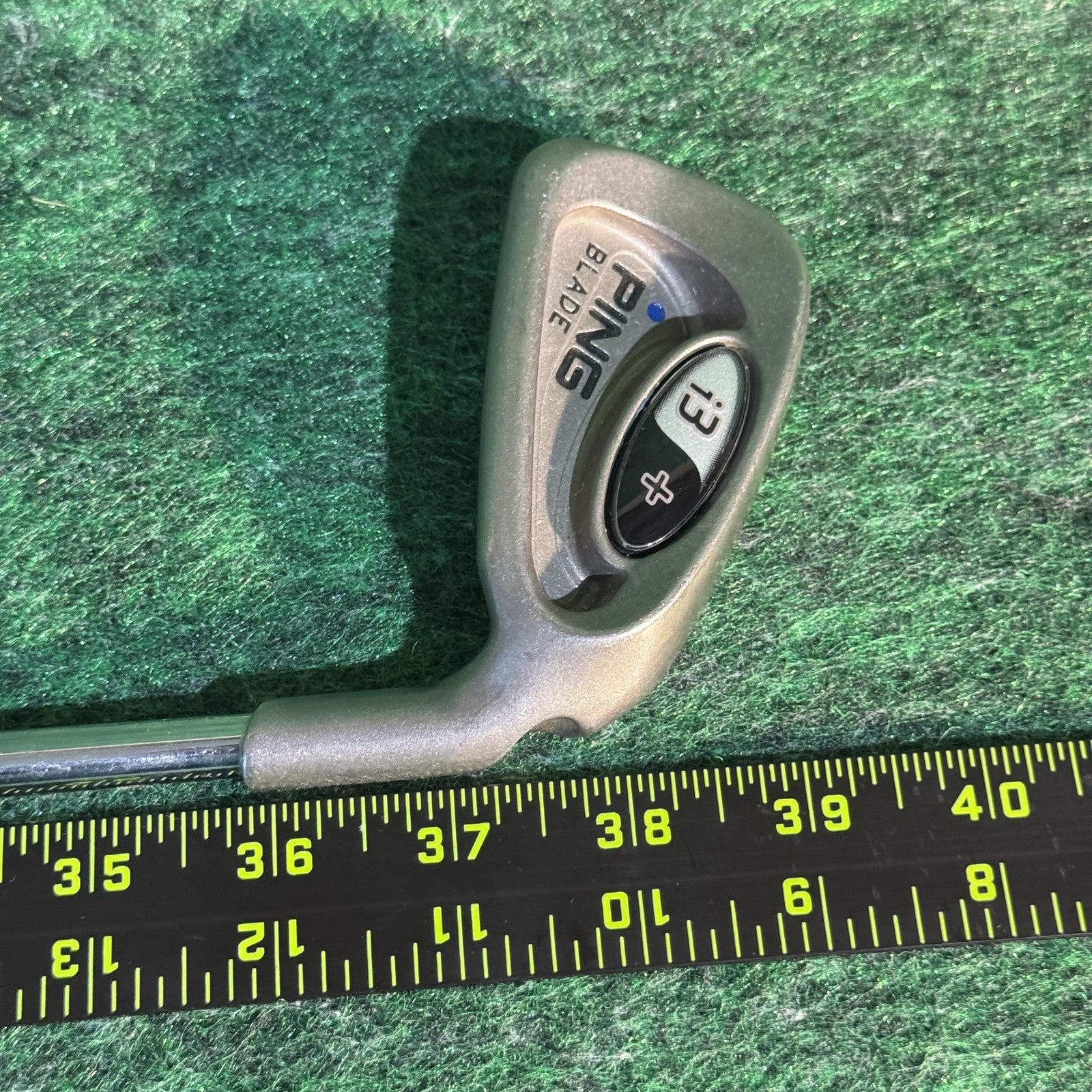 Vintage Ping i3+ Blade 6 Iron Blue Dot Right Hand Steel Shaft Ping Grip USA