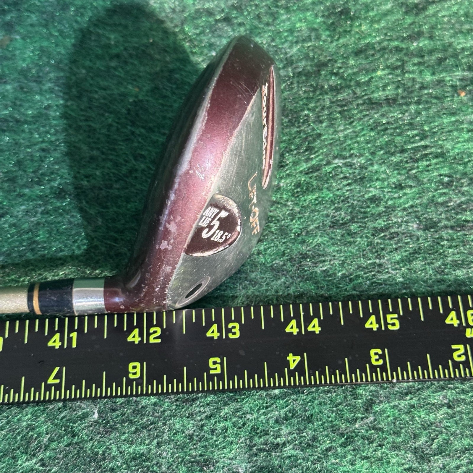 Tour Edge Lift-Off 5 Wood 18.5° Mens RH Ultralite Firm Graphite Red Golf Club