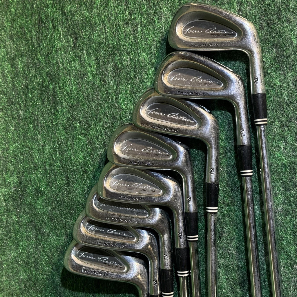 Cleveland Tour Action TA3 Forged Mens 3-PW Iron Set S300 Steel Stiff 8 Clubs