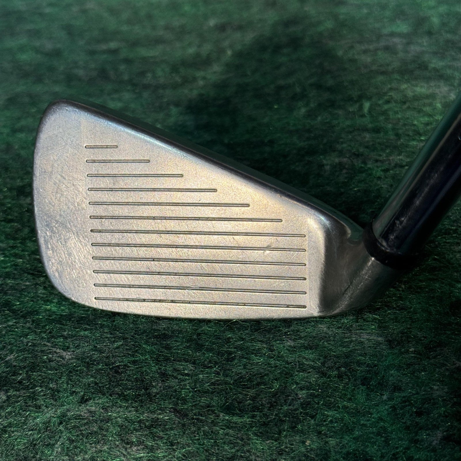 Vintage Wilson FatShaft 5 Iron Mens RH Steel Shaft Silver Cavity Back Golf Club
