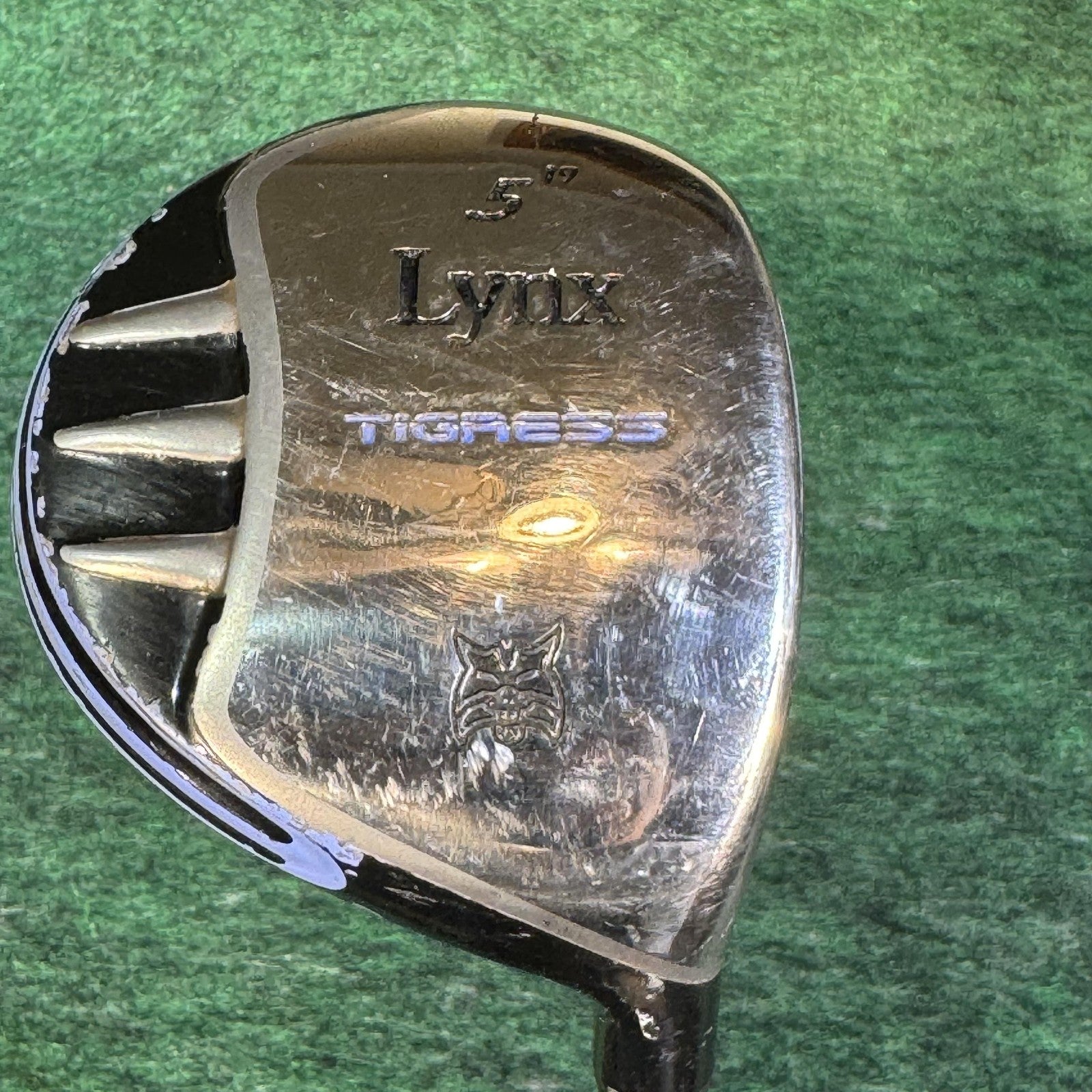 Lynx Tigress 1 3 5 7 Woods Womens Ladies RH Blue Graphite Fairway Golf Clubs Set