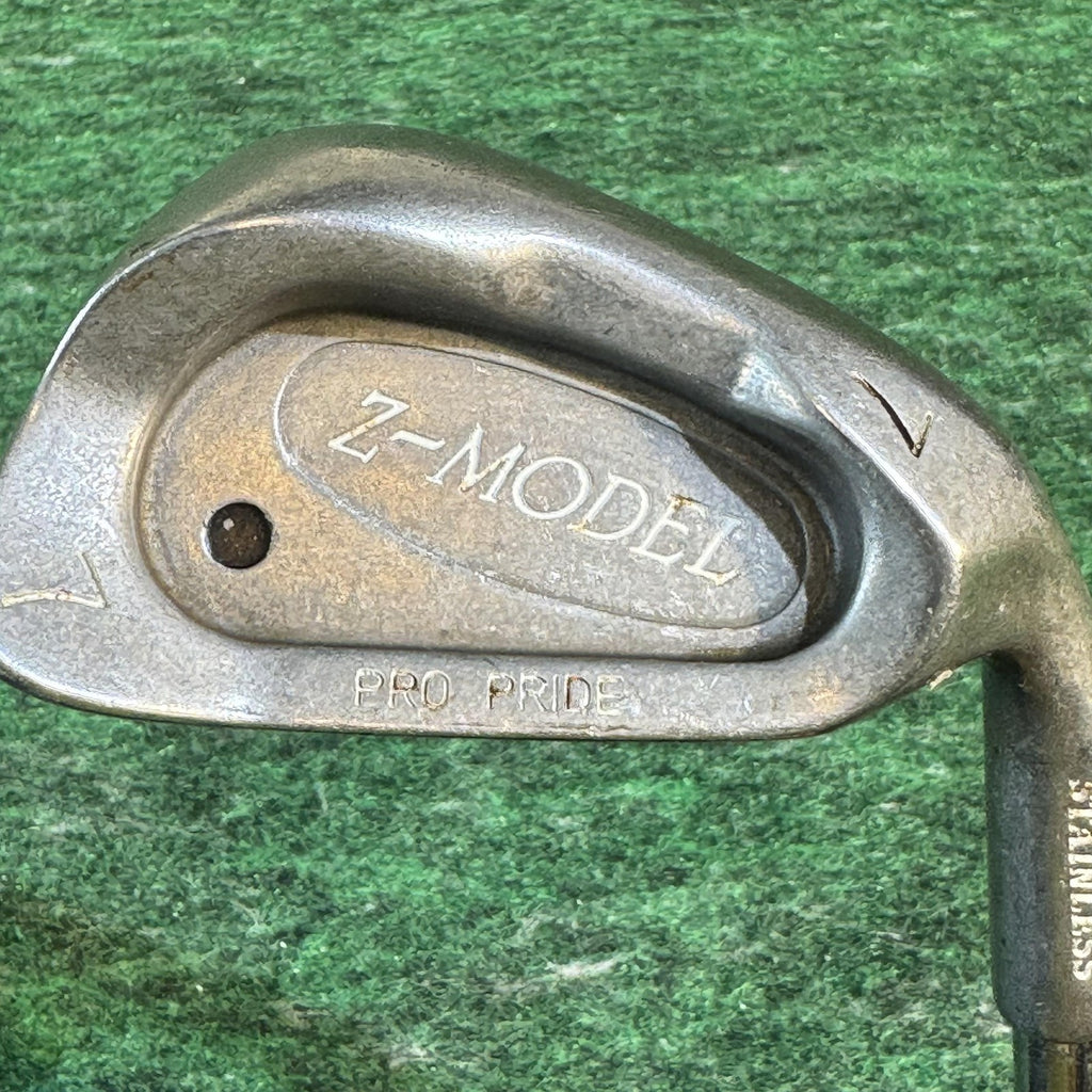 Vintage Z-Model Pro Pride Stainless Steel Irons Set 3-9 10 Mens Right Golf Clubs