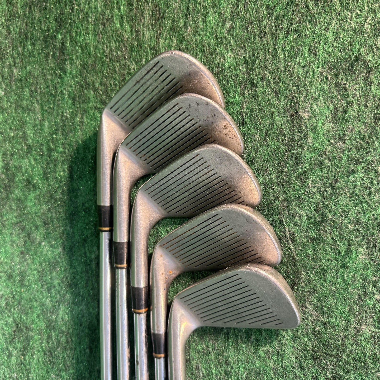 Vintage Titleist DCI Iron Set 6-PW Mens Tri-Spec Stiff Steel Golf Clubs