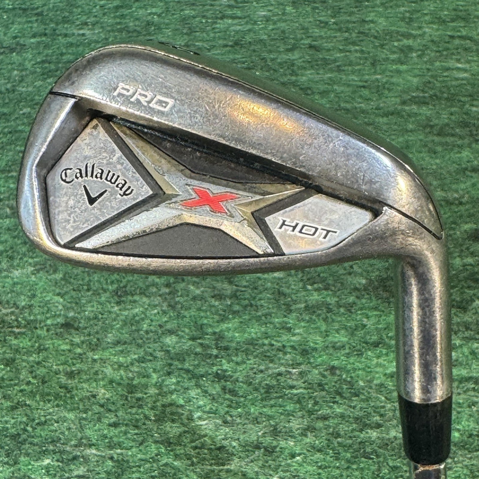 Callaway X Hot Pro Iron Set 5-9 Mens Right Speed Step 85 Golf Pride Clubs