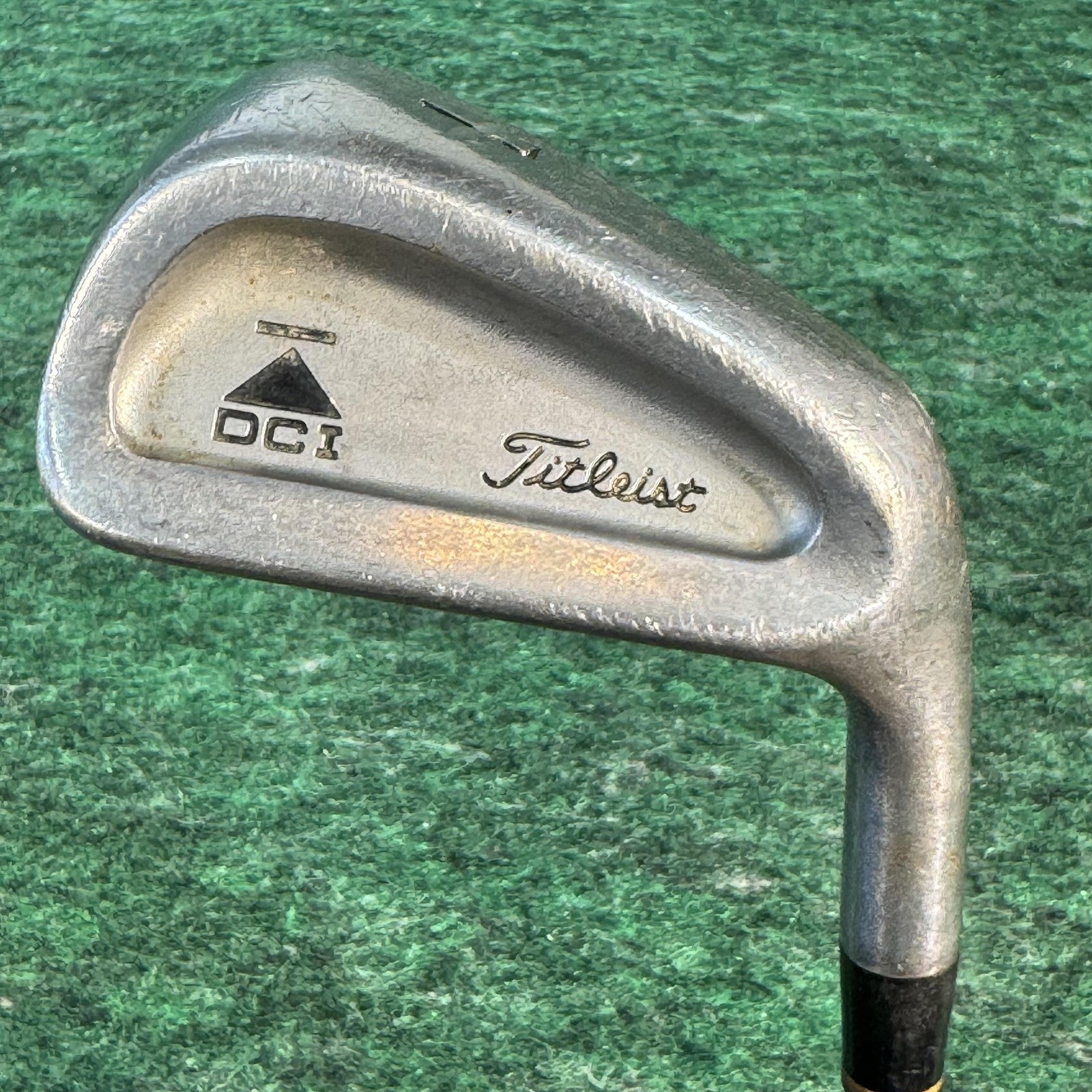 Vintage Titleist DCI Iron Set 6-PW Mens Tri-Spec Stiff Steel Golf Clubs