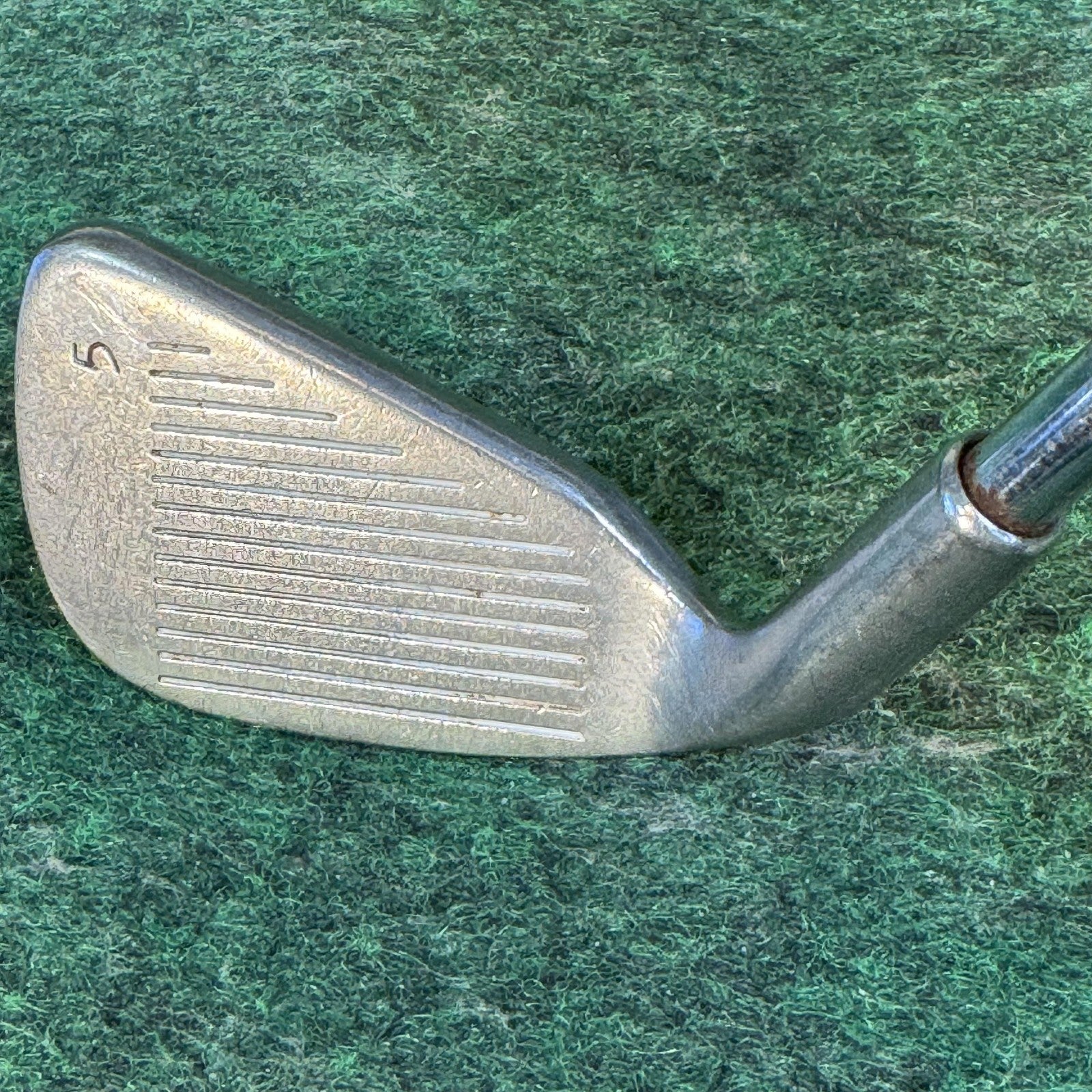 Vintage Bobby Clampett Pro Trajectory Original 5 Iron Mens RH Steel Silver Club