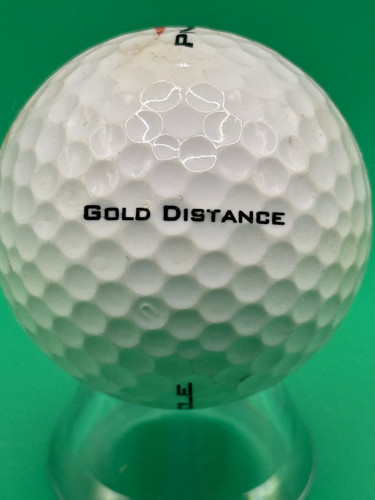 Vintage GM Canada Golf Ball Pinnacle 2 Gold Distance Logo Promo Collectible