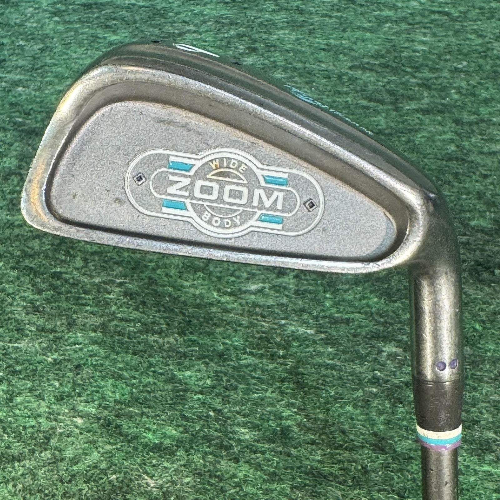 Confidence Zoom Wide Body 6 Iron Mens RH MT 40 Micro Graphite Silver Golf Club