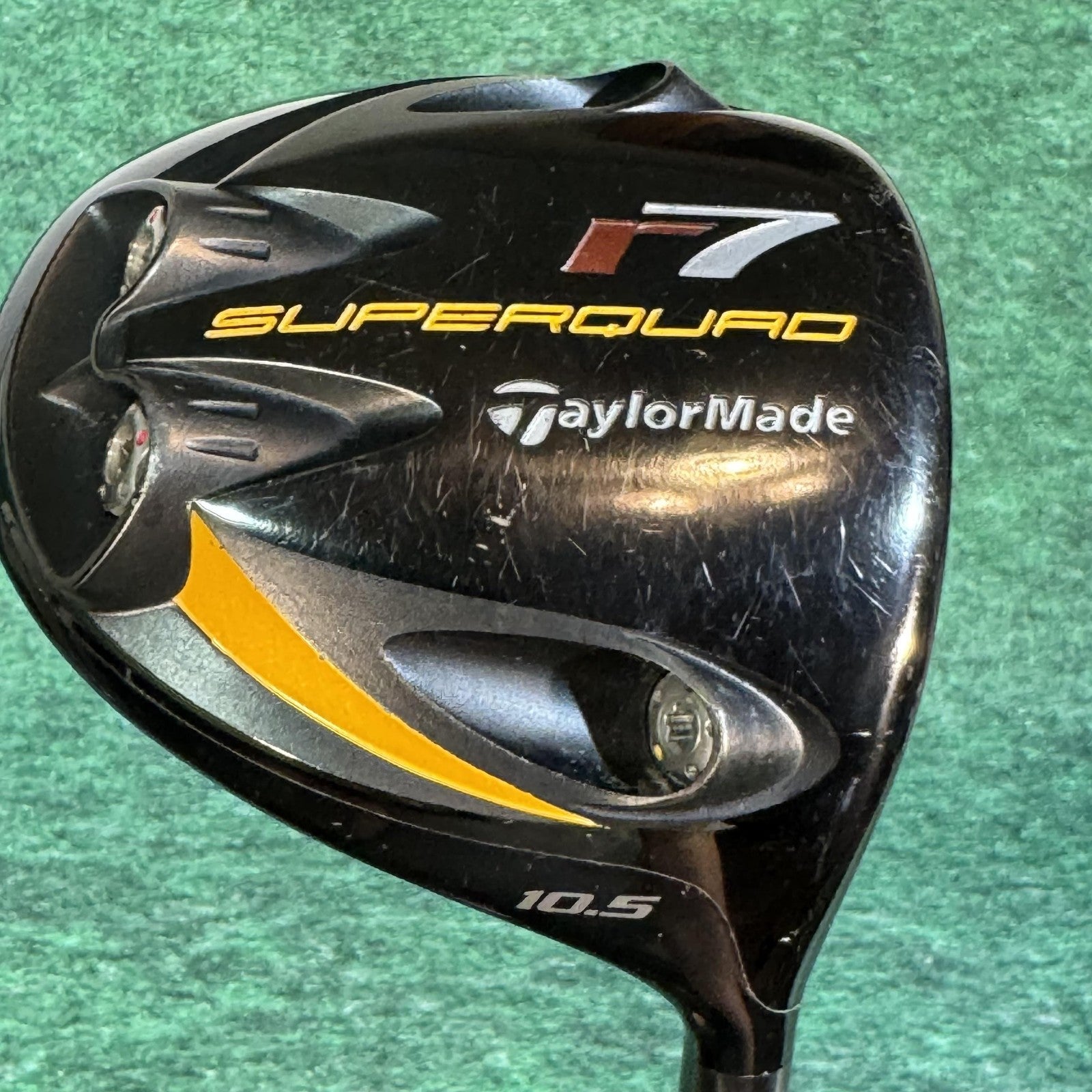 TaylorMade R7 SuperQuad 460 MWT Driver 10.5* Reax 65X X Flex Golf Club Mens
