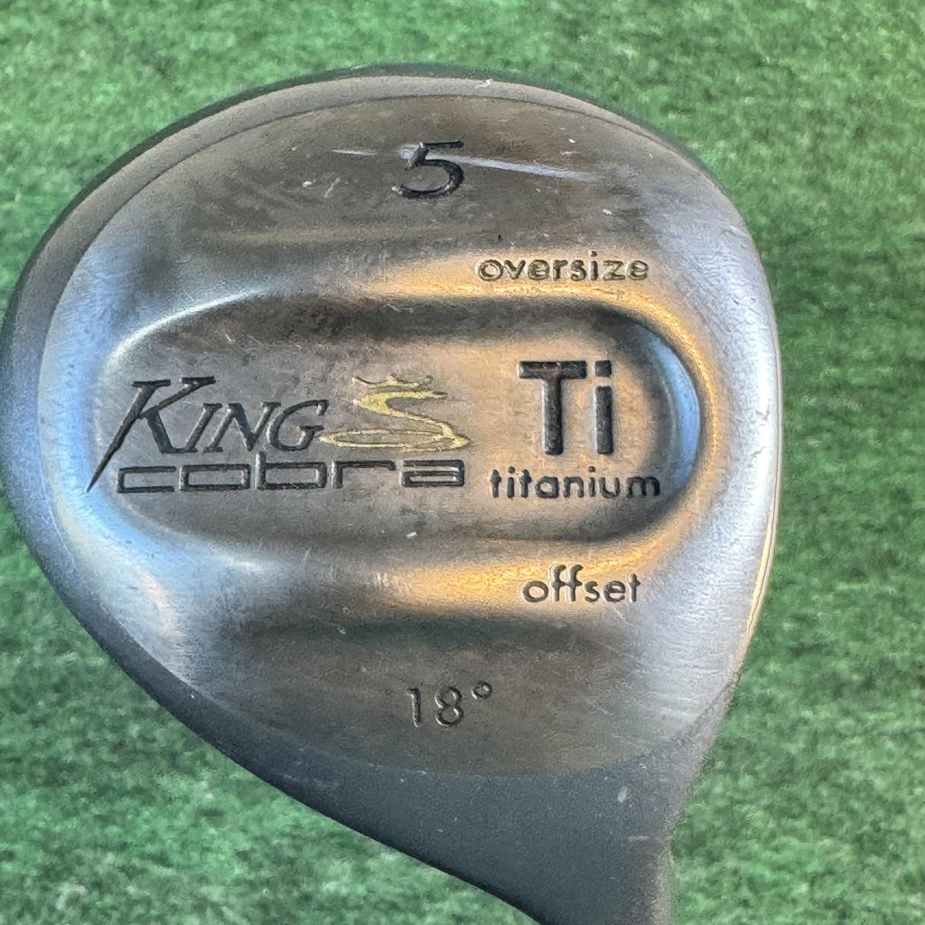 Cobra King Cobra Ti Titanium Oversize Driver 10.5° 3W 5W R Flex Offset Set Woods