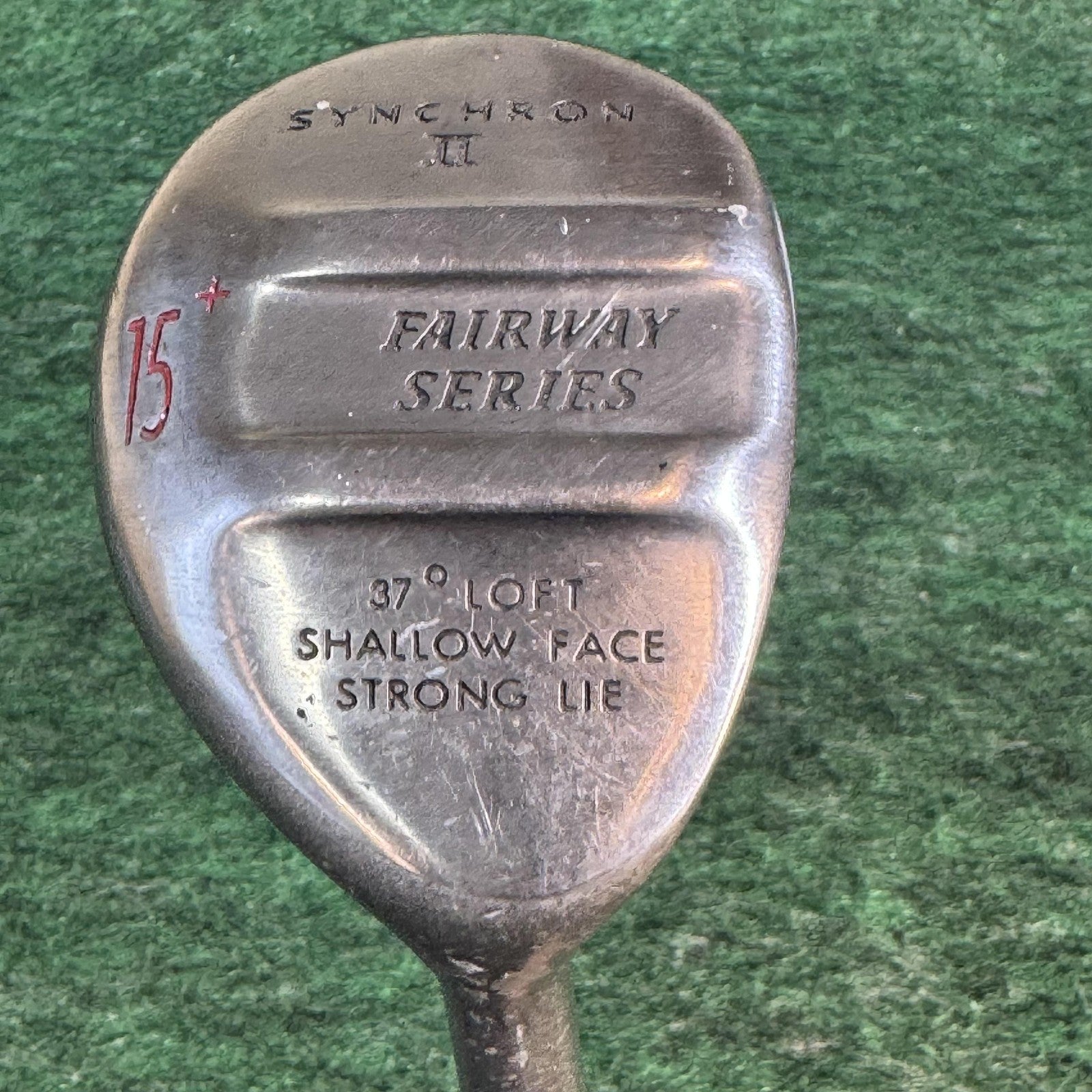 Synchron II Fairway Series 15+ Wood 37° Mens RH Senior Steel Fairway Golf Club