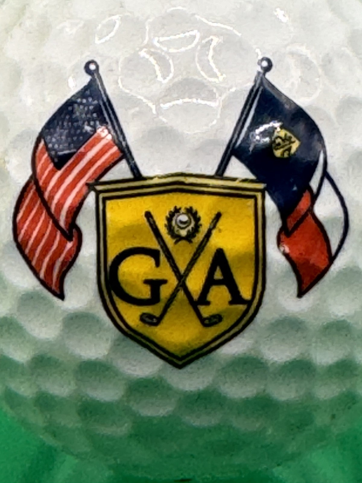 Vintage Top Flite XL 2000 Golf Ball GSGA Georgia State Extra Long Distance 1 Bal