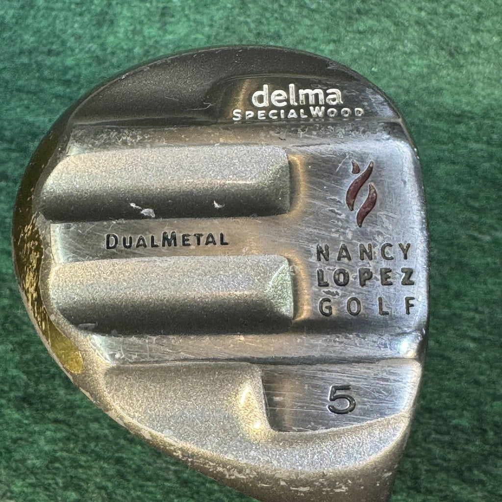 Nancy Lopez Golf Delma SpecialWood 5 Wood Womens RH Graphite Silver Fairway Club