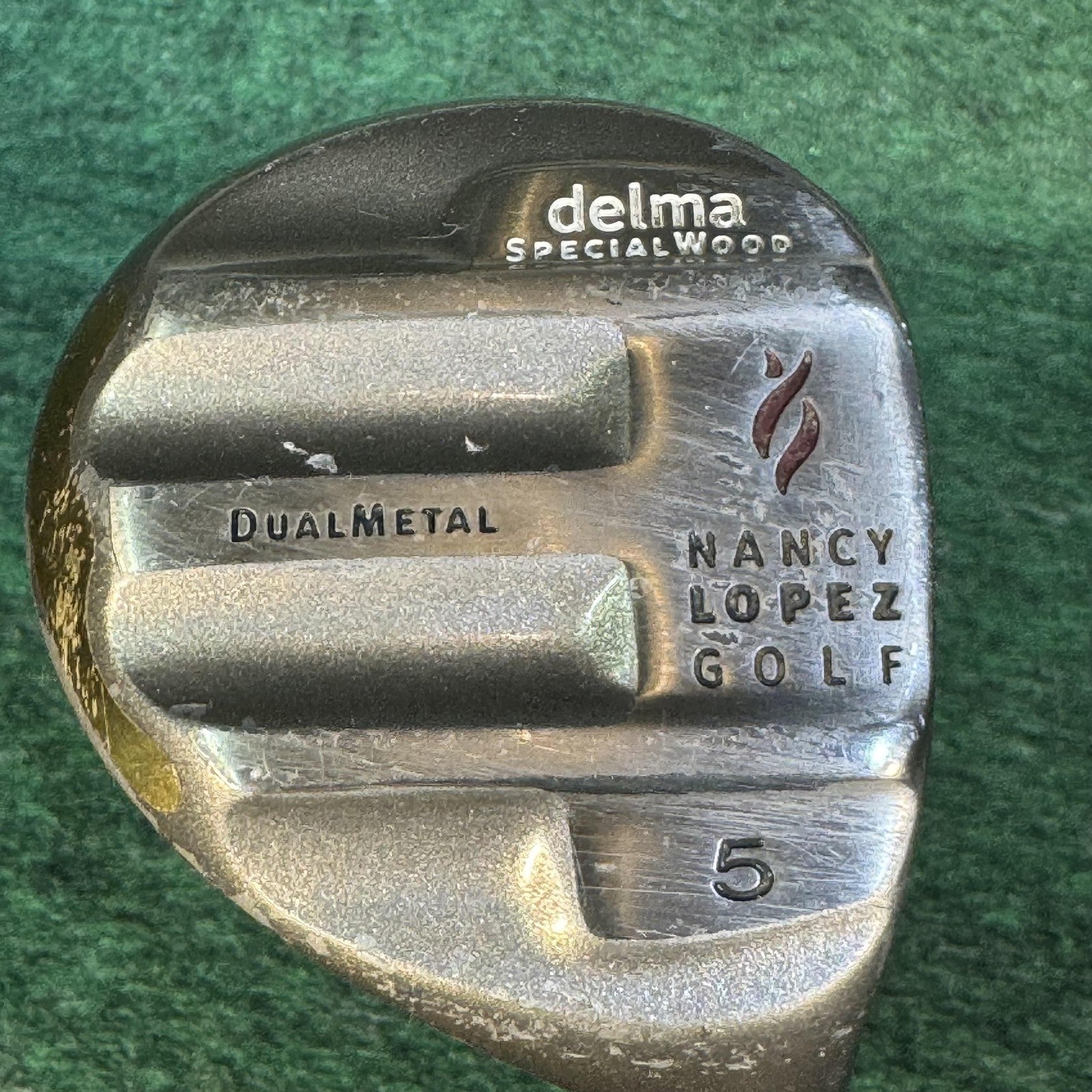 Nancy Lopez Golf Delma SpecialWood 5 Wood Womens RH Graphite Silver Fairway Club