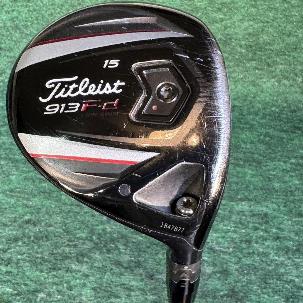 Titleist 913Fd 15° 3 Wood Mens RH Diamana Blue 72 S Flex Graphite Golf Club