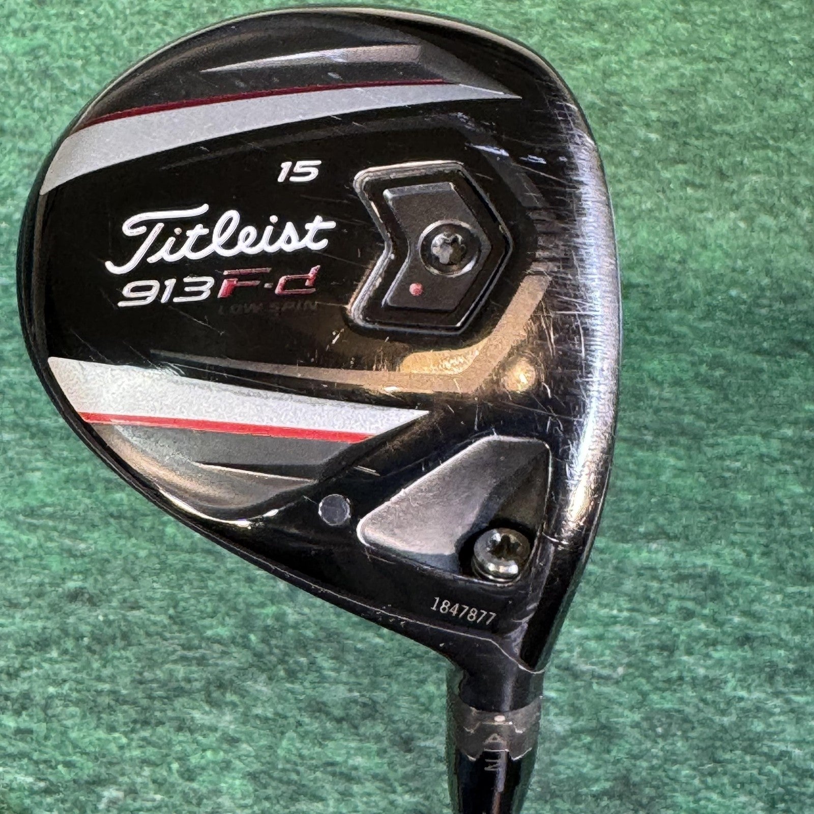 Titleist 913Fd 15° 3 Wood Mens RH Diamana Blue 72 S Flex Graphite Golf Club