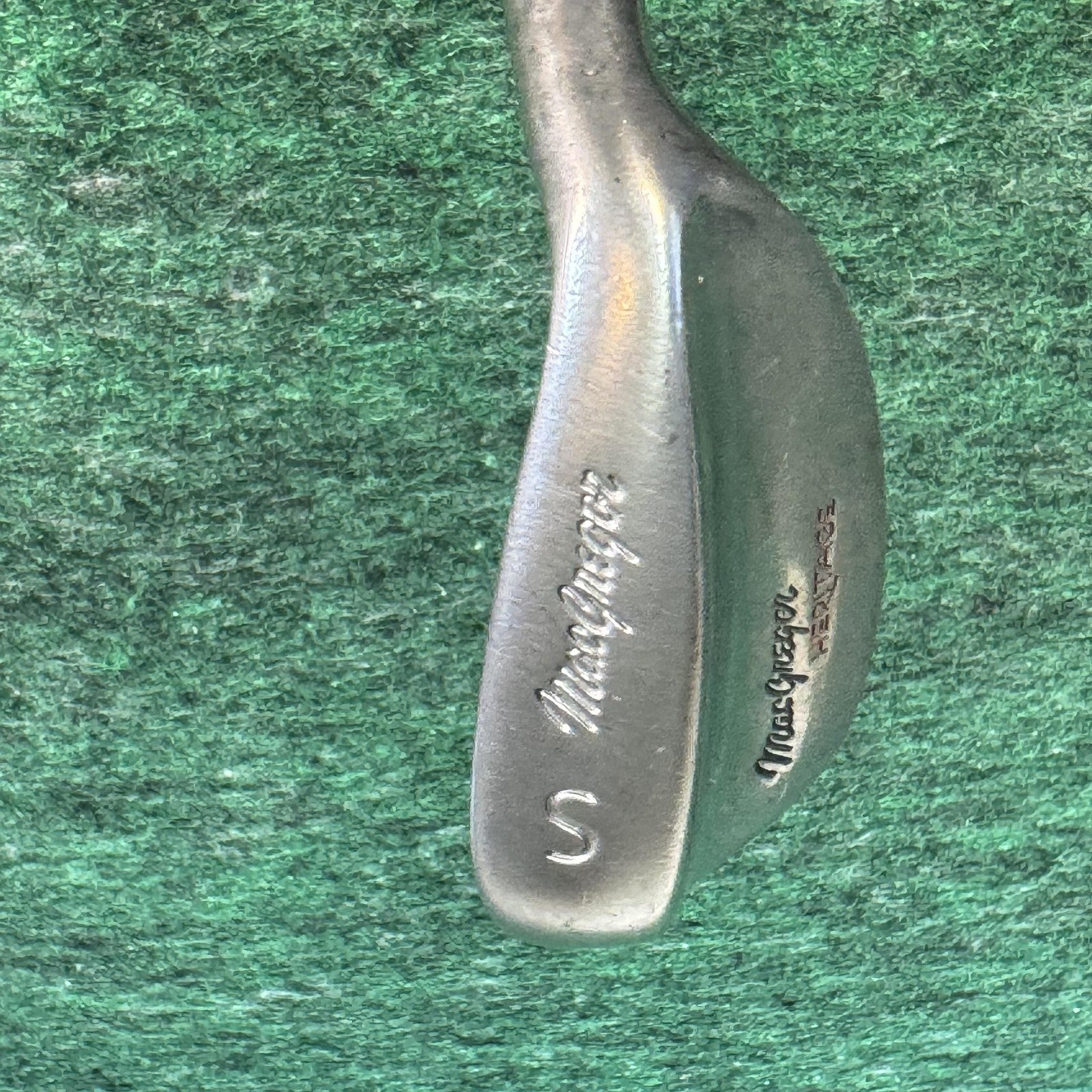 Vintage MacGregor Heritage Sand Wedge Mens RH Steel 36 In Silver Golf Club
