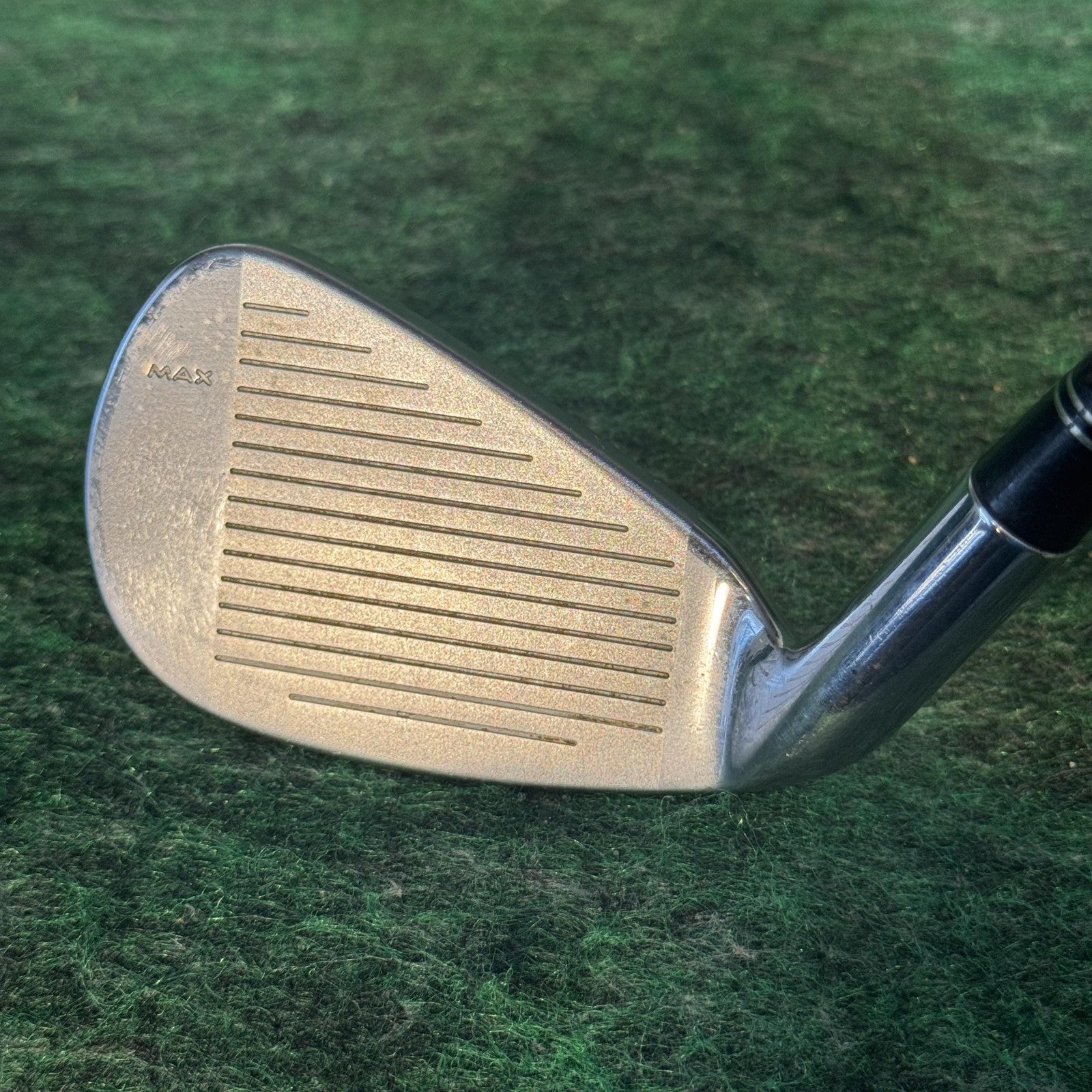 TaylorMade R7 CGB Max 6 Iron Mens RH F7 Stiff Steel Stainless Silver Golf Club