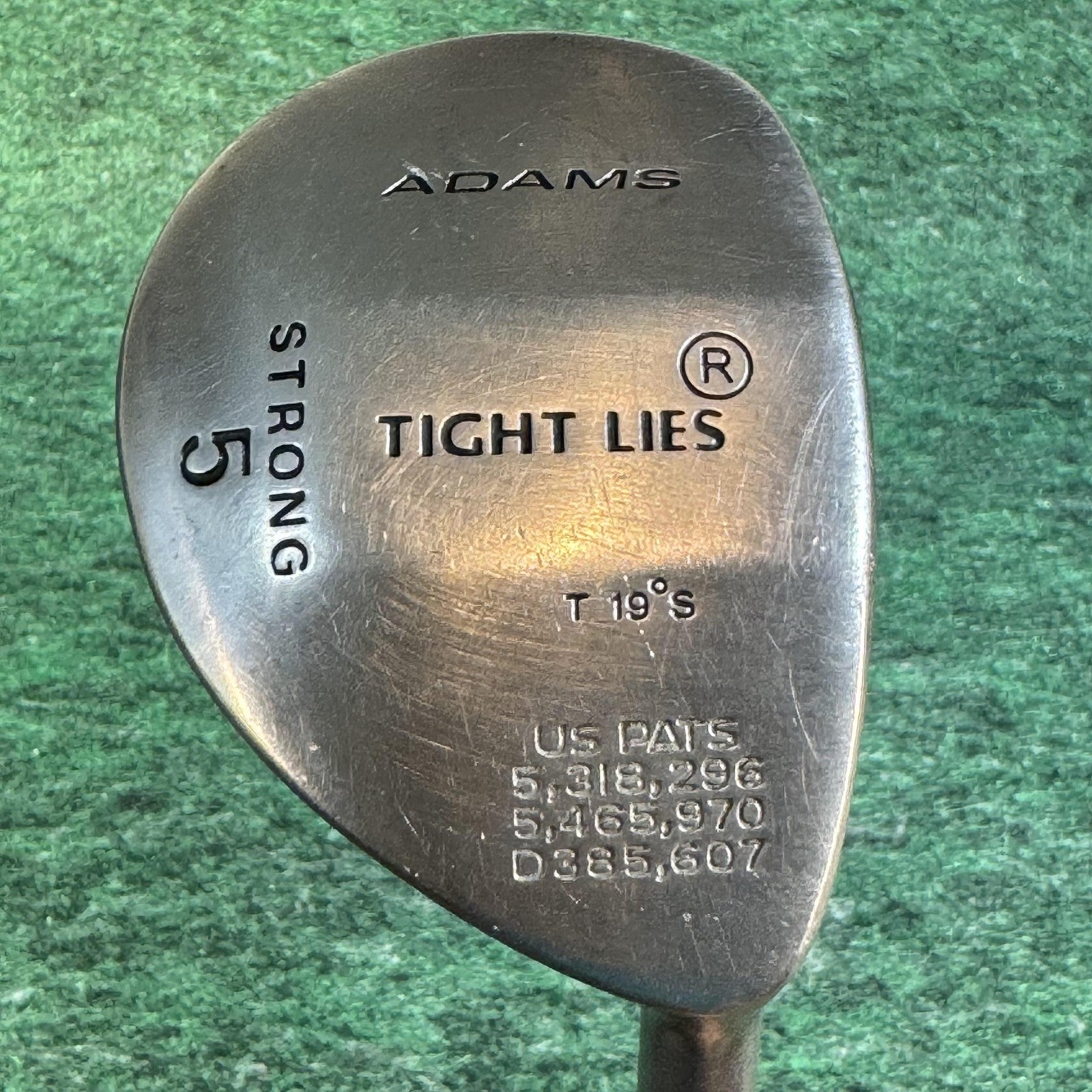 Adams Tight Lies Strong 5 Fairway Wood 19° Regular SuperShaft MidFlex Golf Club